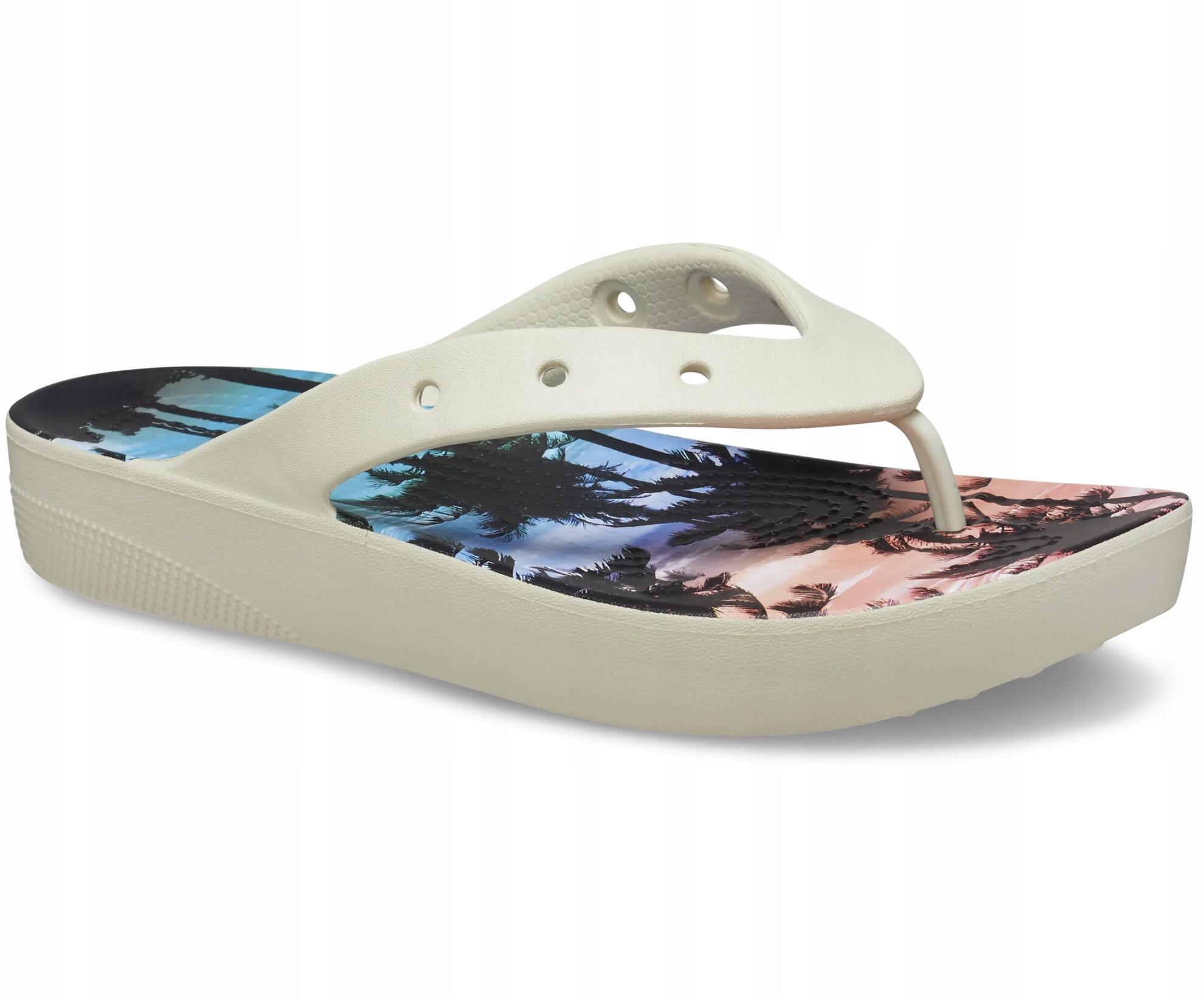 Japonki Dla Dorosłych Crocs Classic Platform Retro Resort Flip