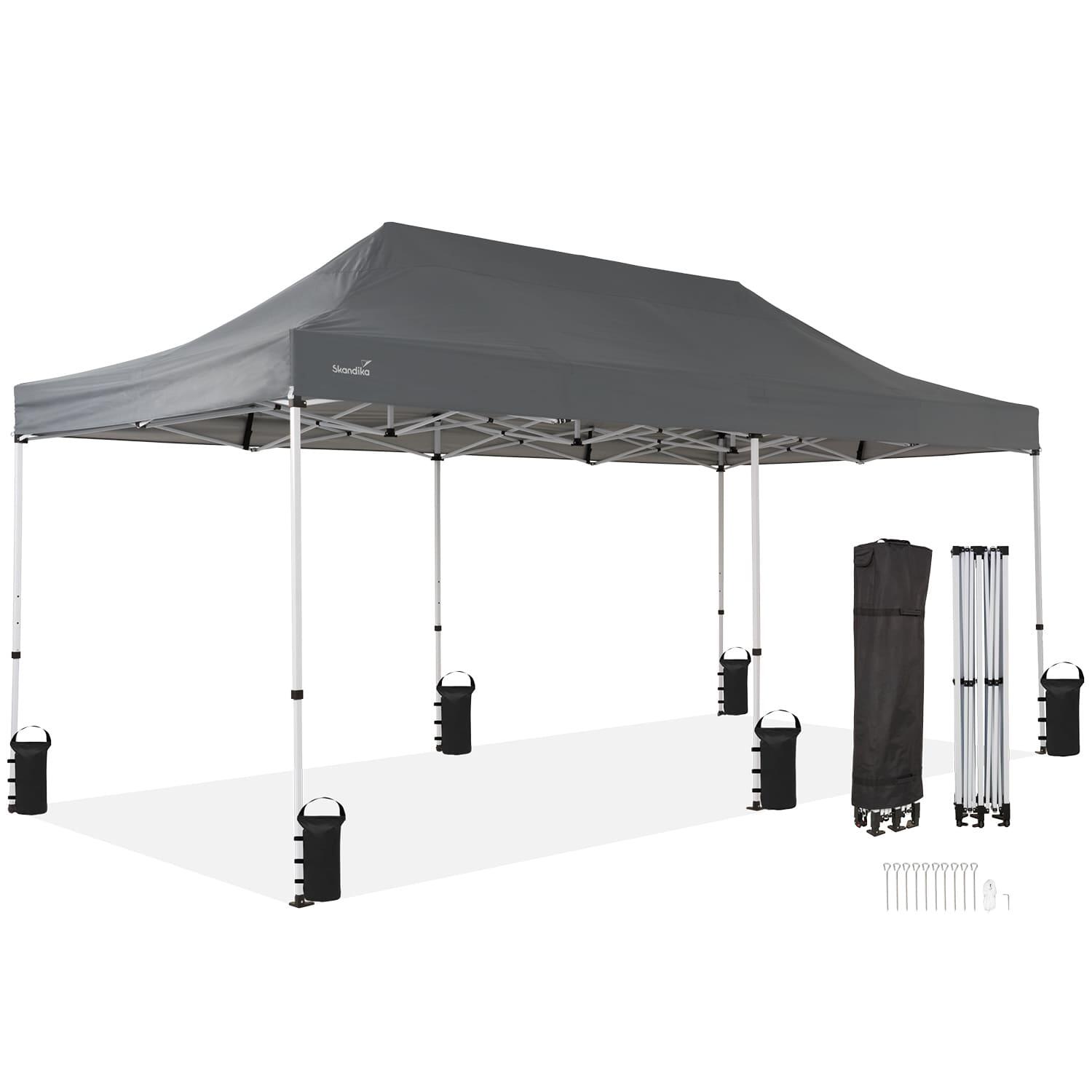 Namiot ogrodowy pawilon kempingowy Pavillon Solvorn 600 x 300, szybki montaż