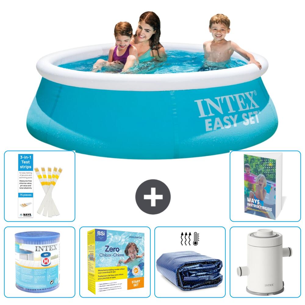 INTEX Basen Easy Set Okrągły - 183x51 cm - 7-częściowy S65
