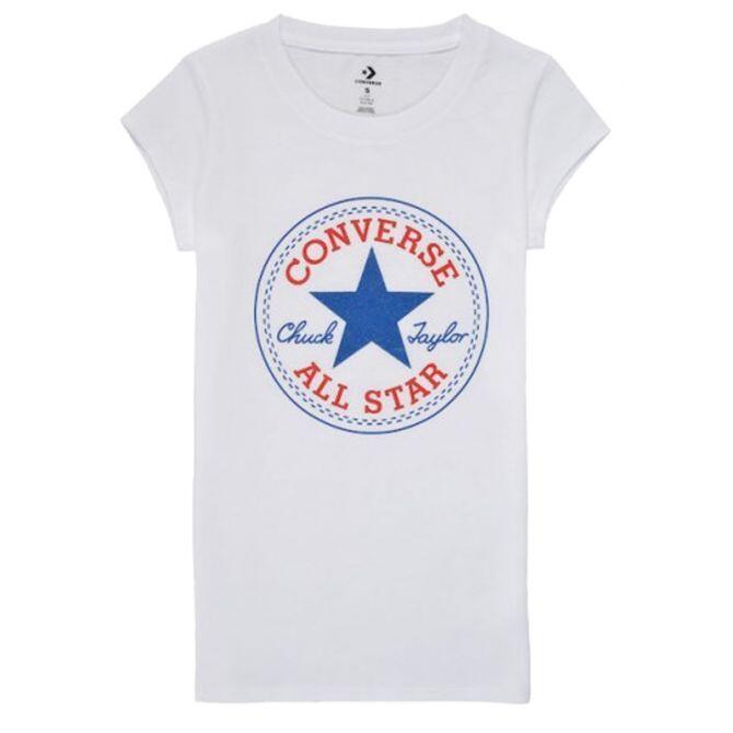 Koszulka z krótkim rękawem Męska Converse Timeless Biały
