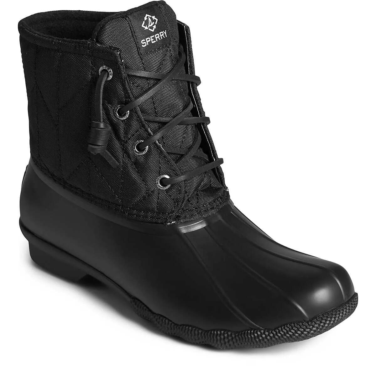 Damskie buty zimowe Sperry Wms Saltwater Black