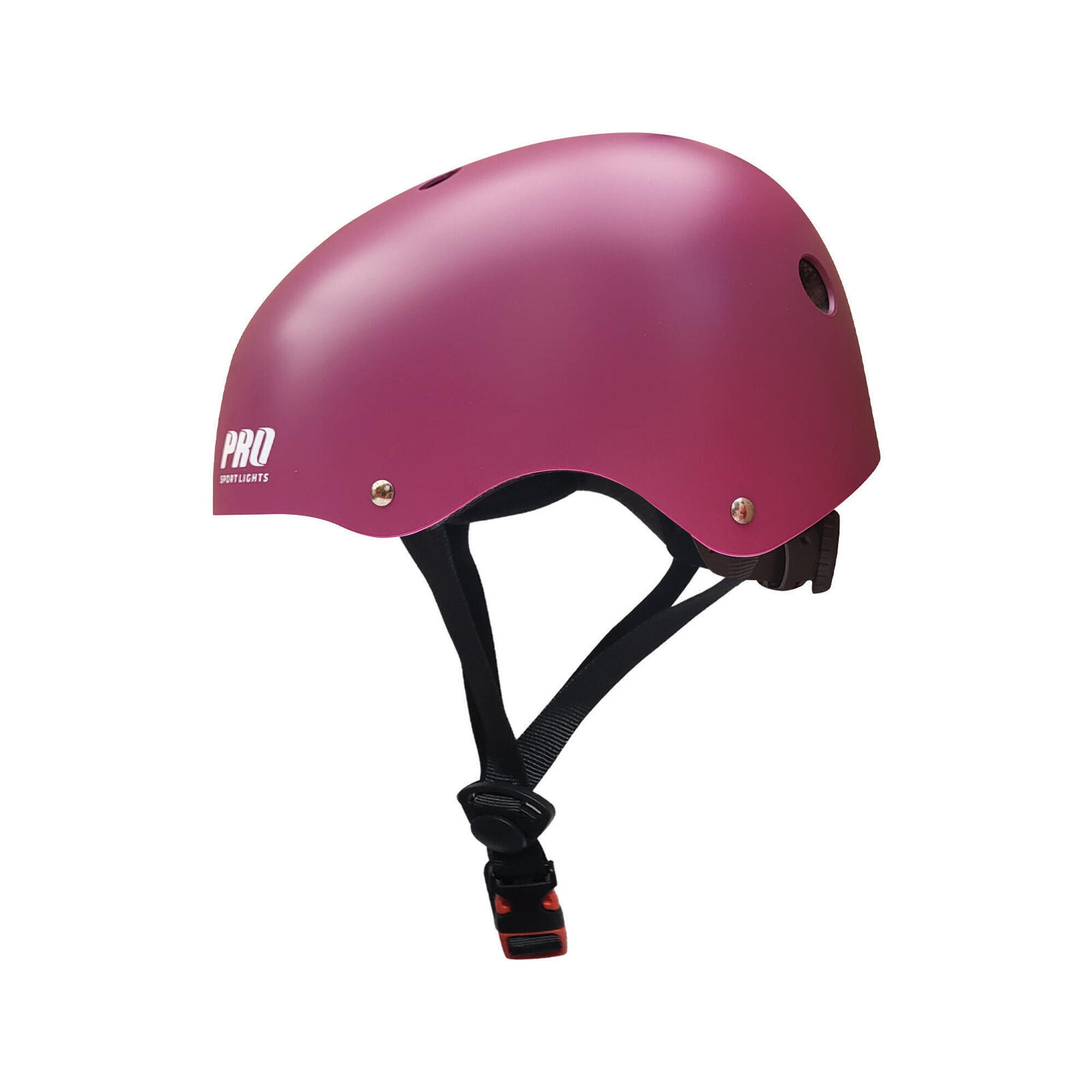 Kask rowerowy dziecięcy Skate - Fioletowy