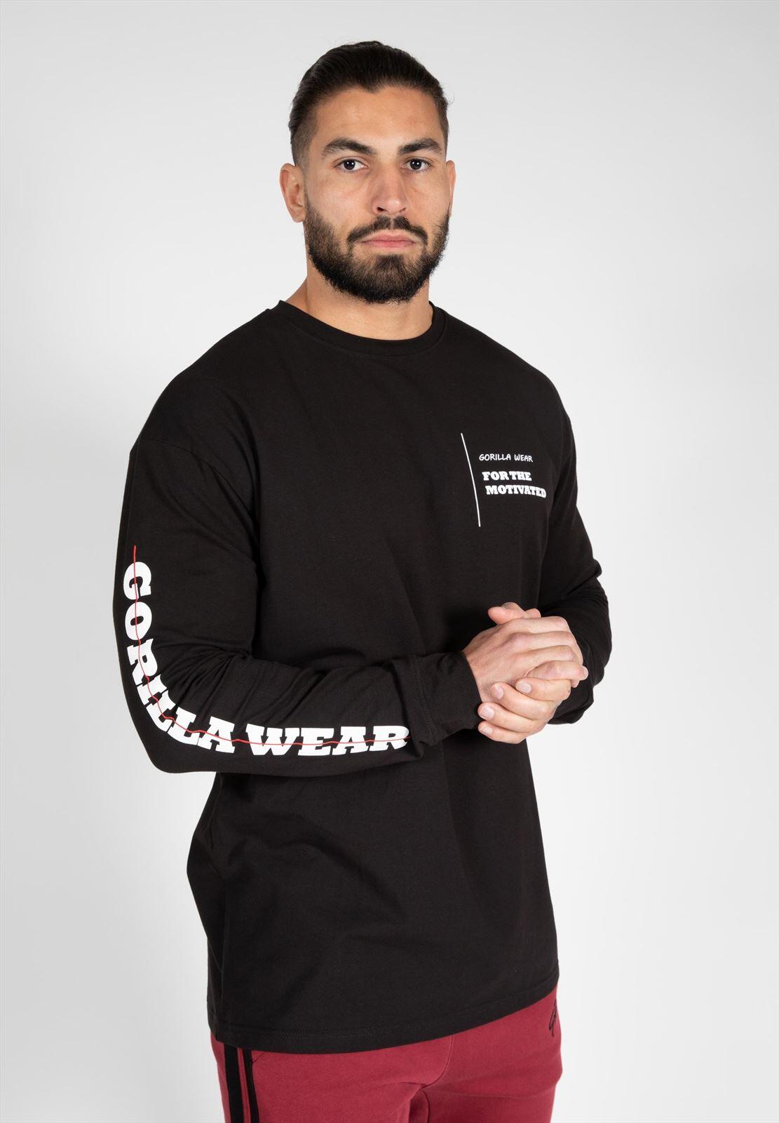 Bluzka męska z długim rękawem Gorilla Wear Boise Oversized Long Sleeve