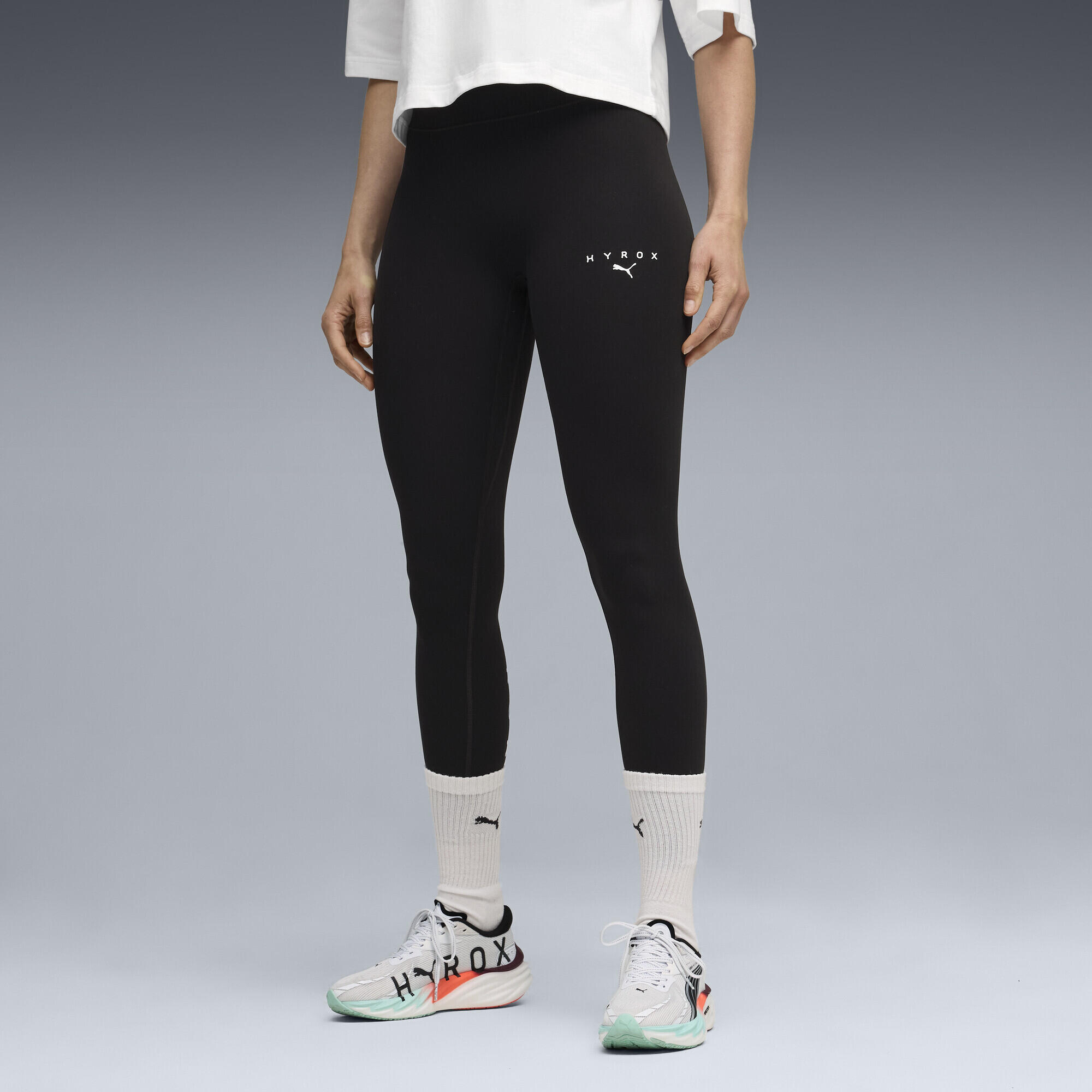 Damskie legginsy PUMA x HYROX SHAPELUXE o długości 7/8 PUMA