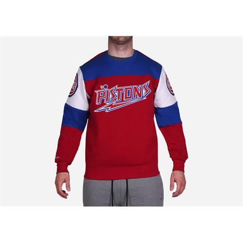 Bluzy sportowa męska Mitchell & Ness Detroit Pistons