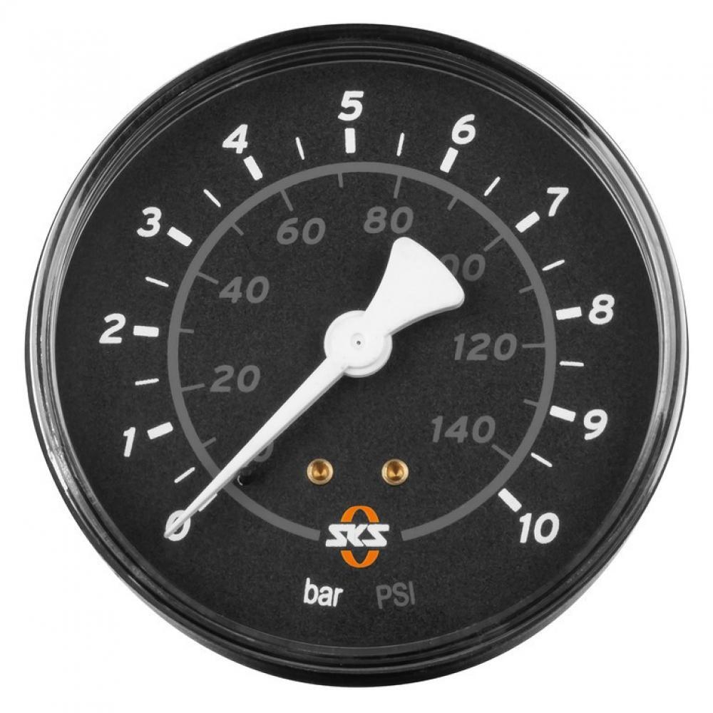 Manometr SKS Pumpd 80mm 10 bar czarny