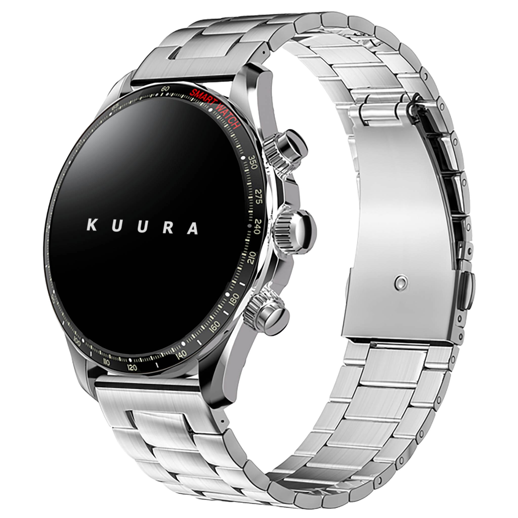 Kuura Inteligentny Zegarek FM2 - Srebrny