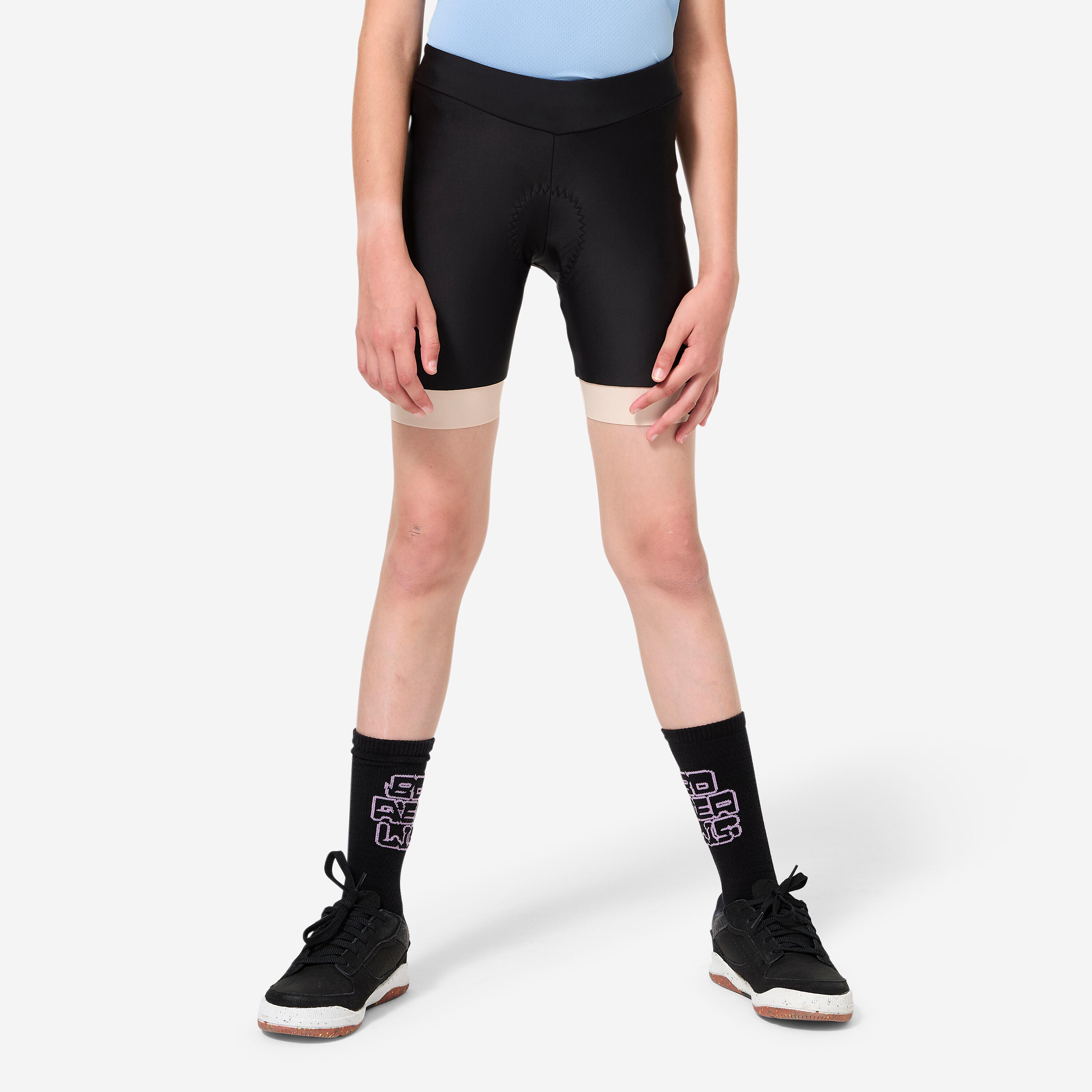 Spodenki rowerowe dla dzieci Btwin 500