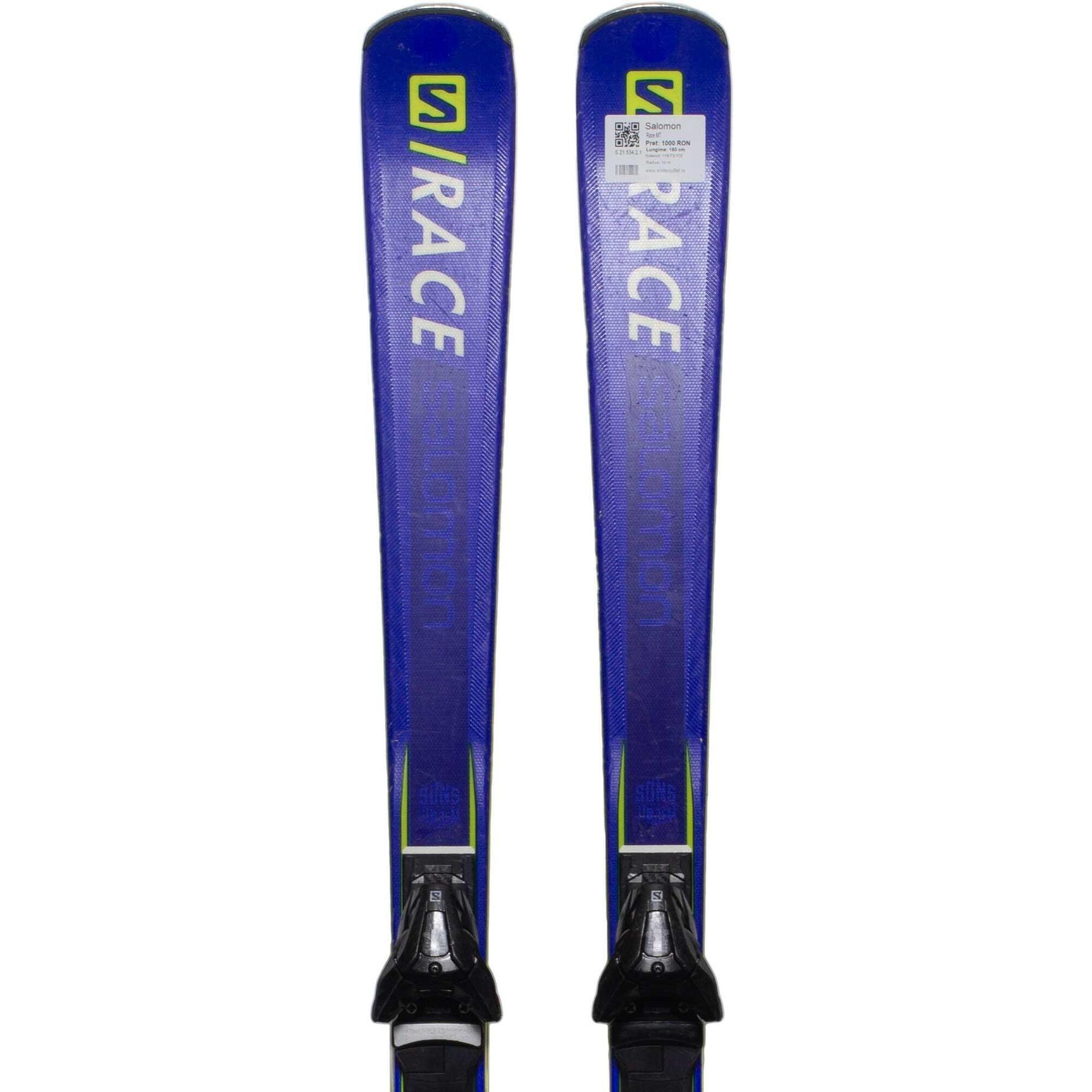 Second Life- Narty SALOMON Race MT 155 cm- Stan dobry