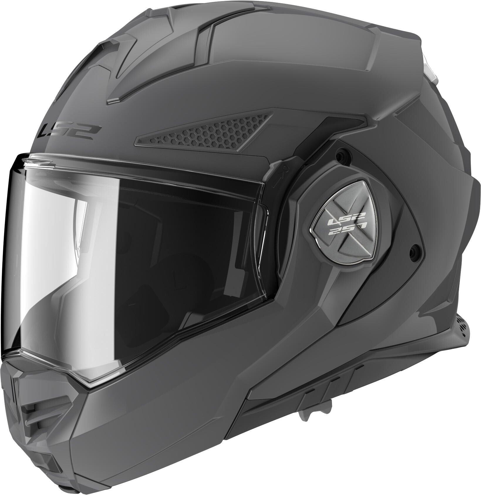 LS2 FF901 Advant X Solid kask modulowy XXL szary