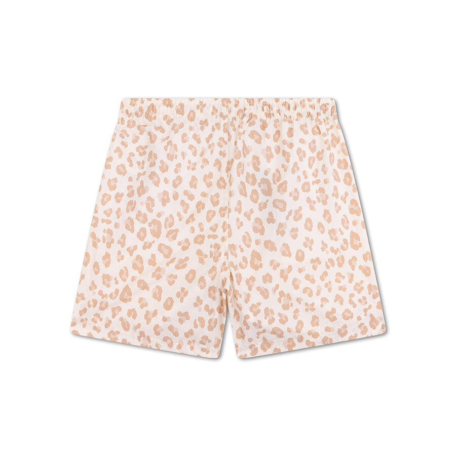 Swim Essentials Swim Shorts Girls - Beige - Leopard