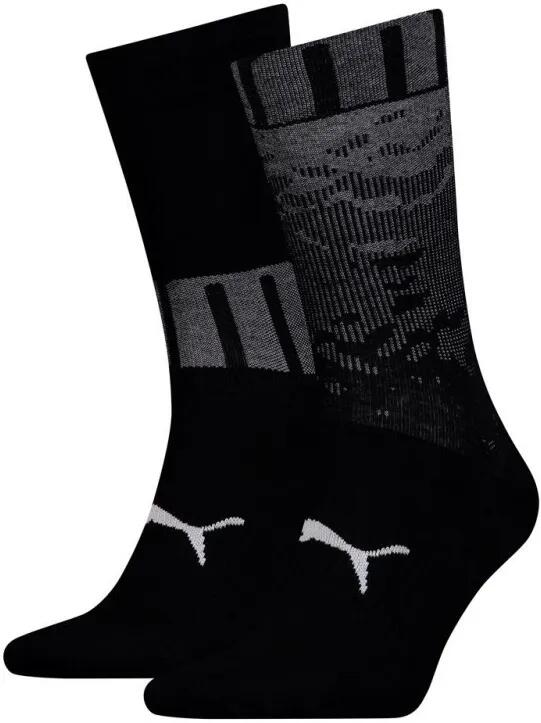 Skarpety Puma Sock 2 szt. Czarne skarpetki 43-46