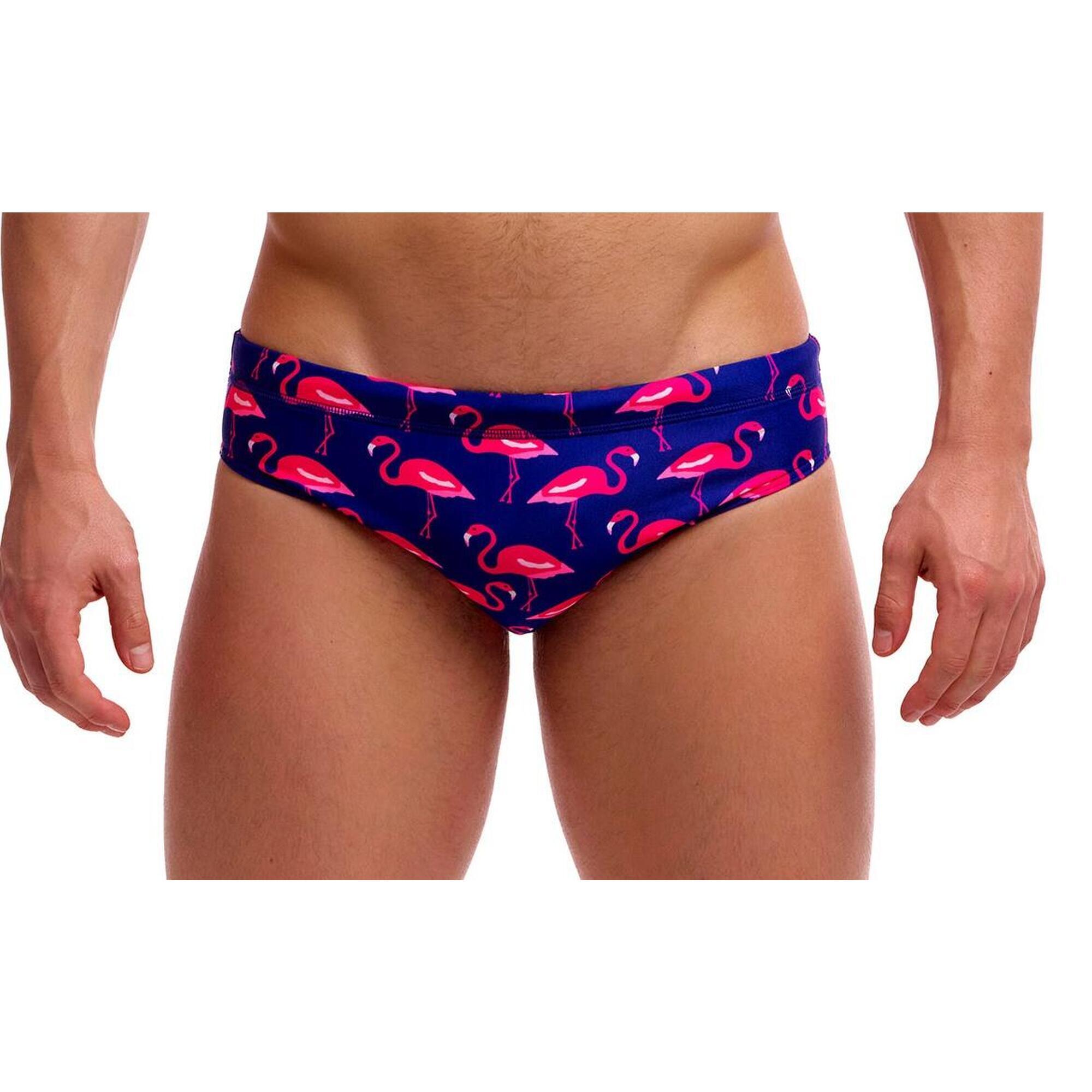 Kąpielówki męskie Funky Trunks Flocked Up - slipy