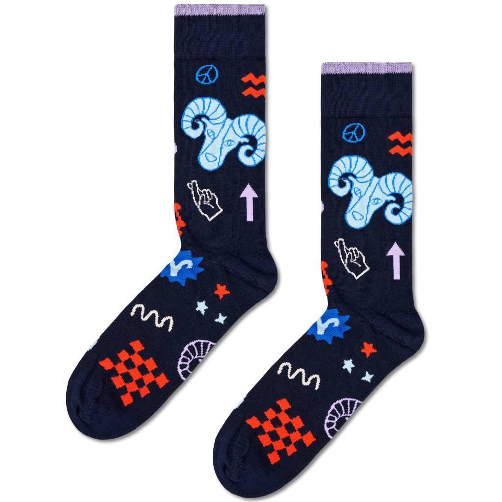 Skarpety Happy Socks Aries Kolor Niebieski