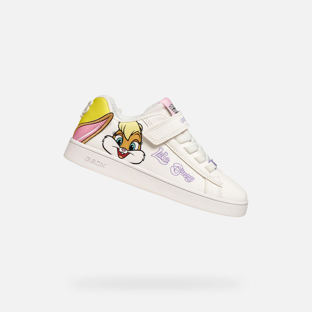 Buty GEOX J ECLYPER Biały