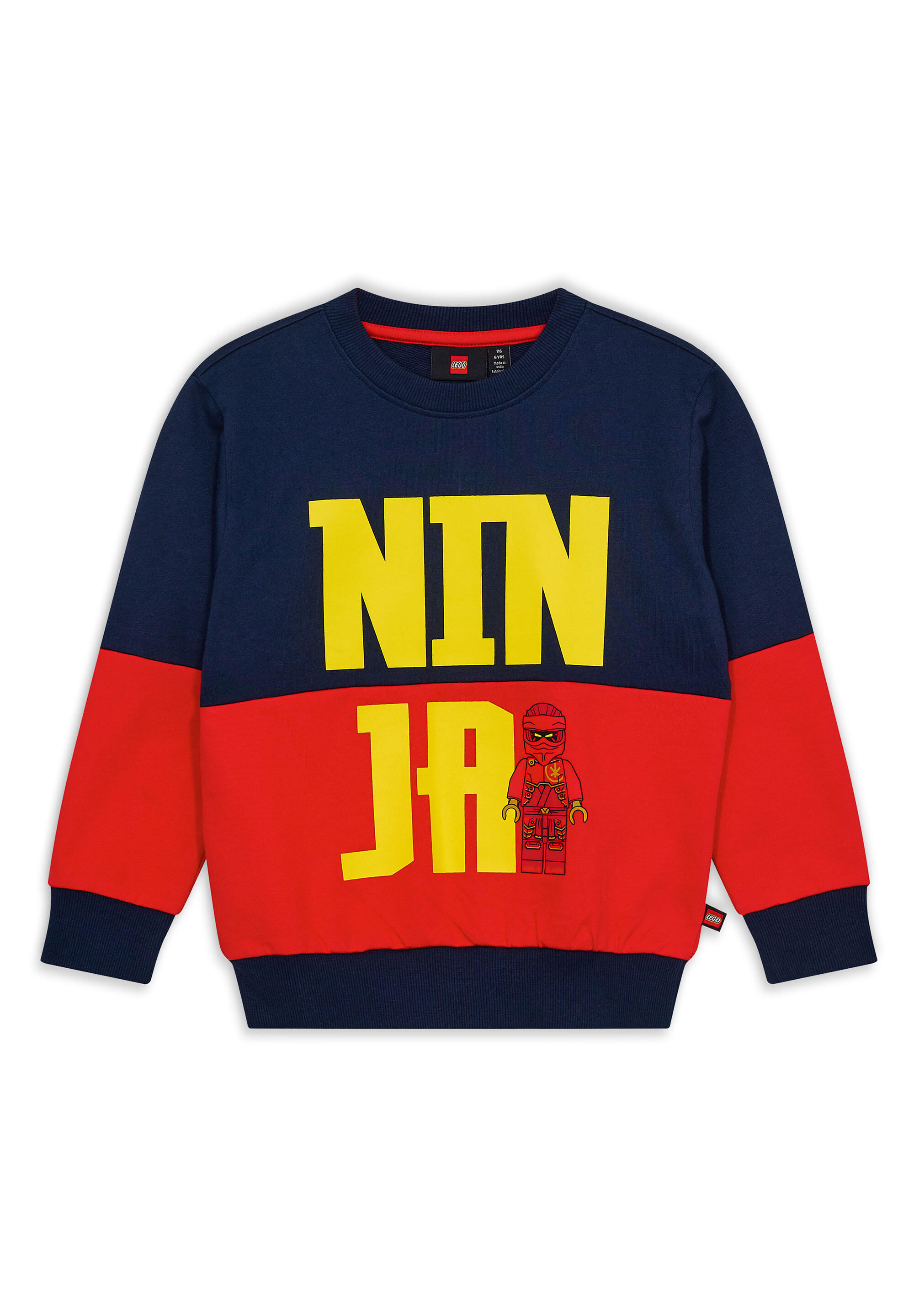 Bluza Dziecięca Bio Bawełna LEGO Ninjago Saku 106 Czerwona