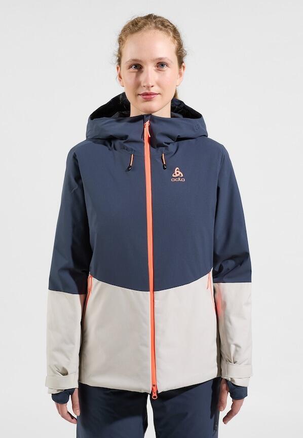 Kurtka narciarska damska Odlo insulated SKI BLUEBIRD S-THERMIC