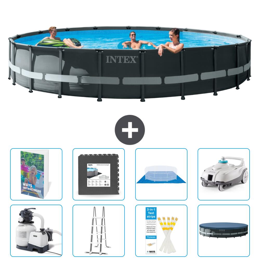 INTEX Basen Ultra XTR Okrągły - 610x122 cm - 9-częściowy S610