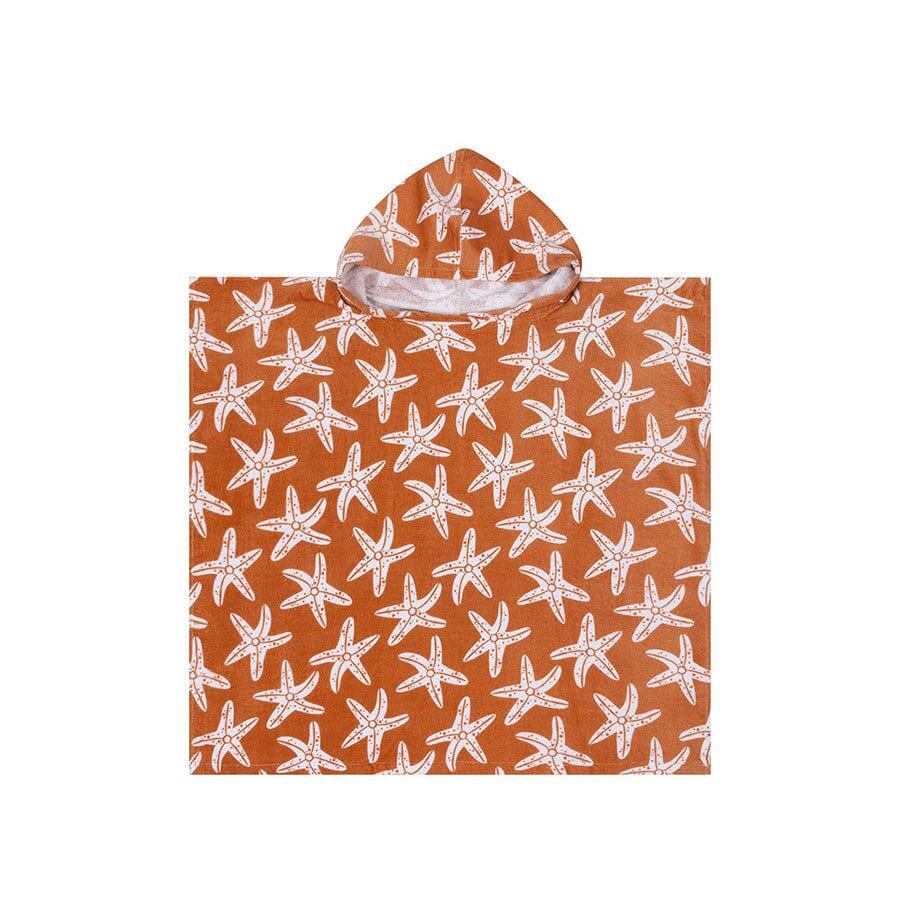 Swim Essentials Beach Poncho - Orange - Seastar
