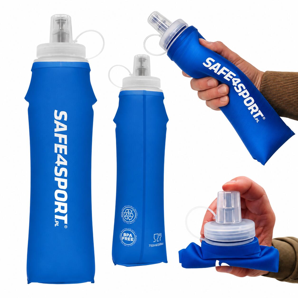 Soft flask elastyczna butelka na wodę 750 ml