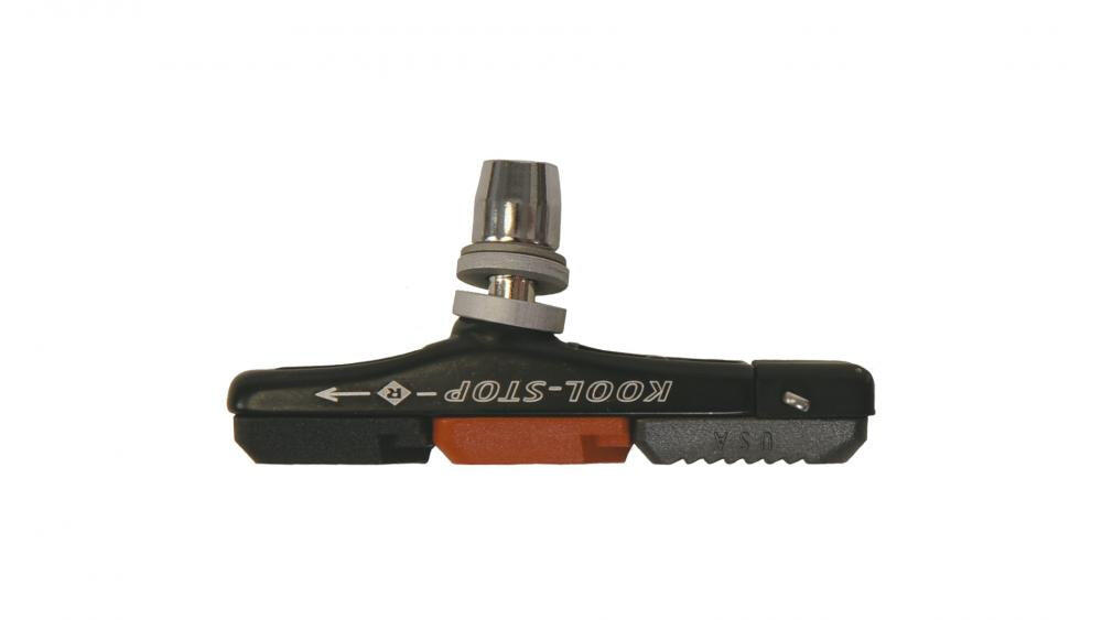 KOOL-STOP klocki V-brake 3-komponentowe czarne