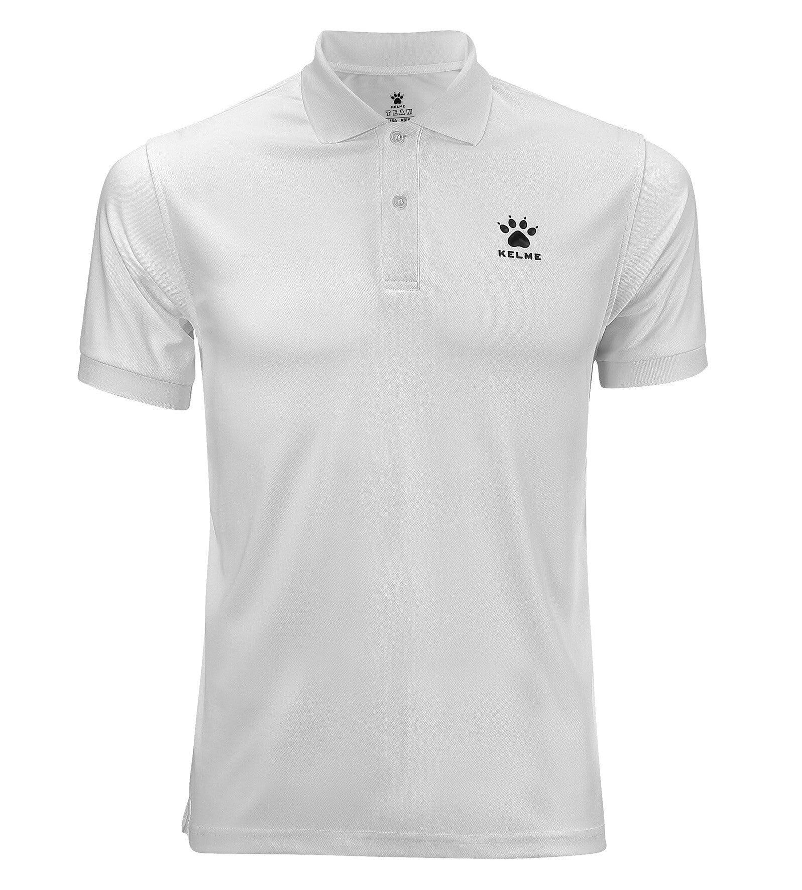 Kelme Polo Manga Corta Basic Blanco Unisex