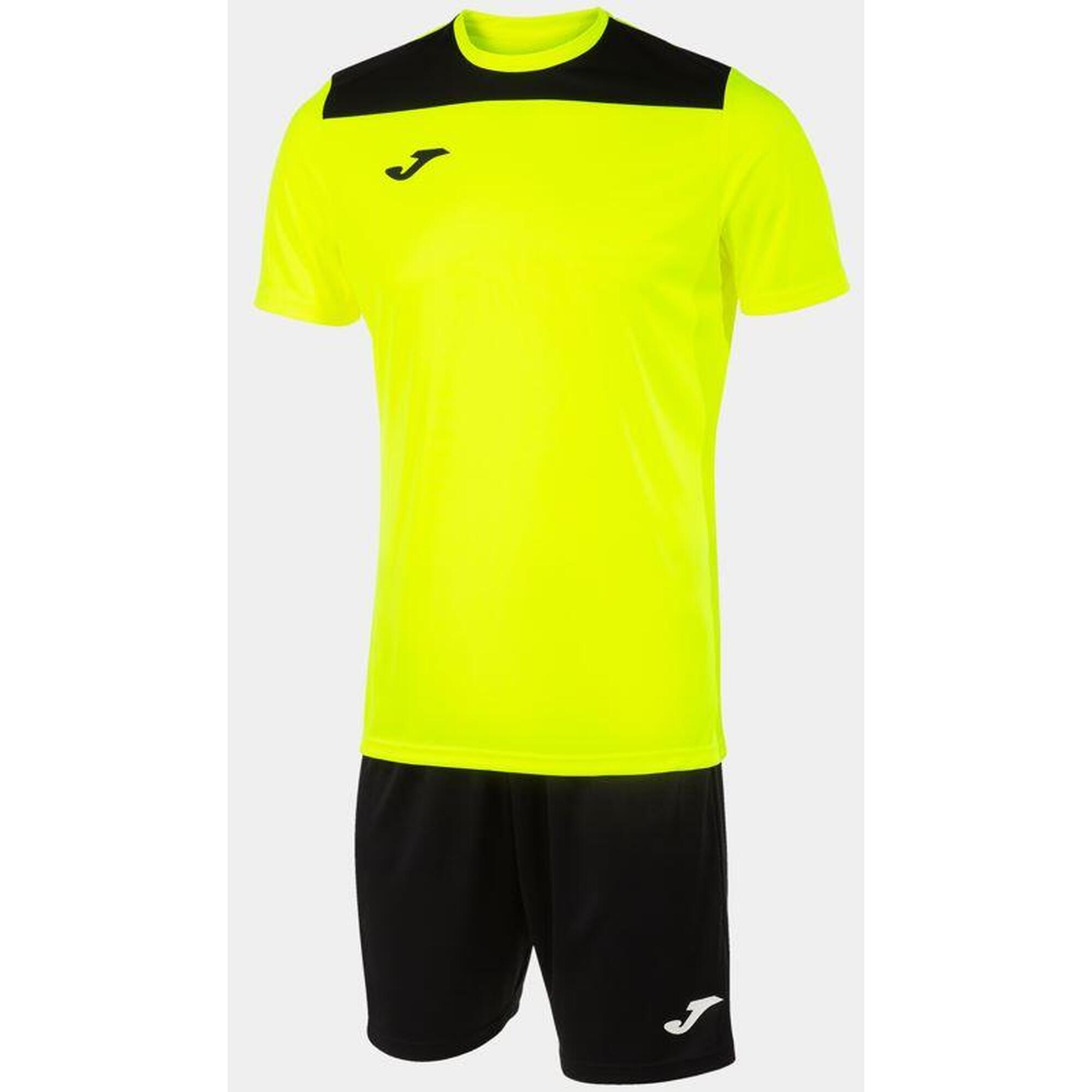 Zestaw sportowy Joma Phoenix II Fluorescencyjny Żółty/Czarny 3XS