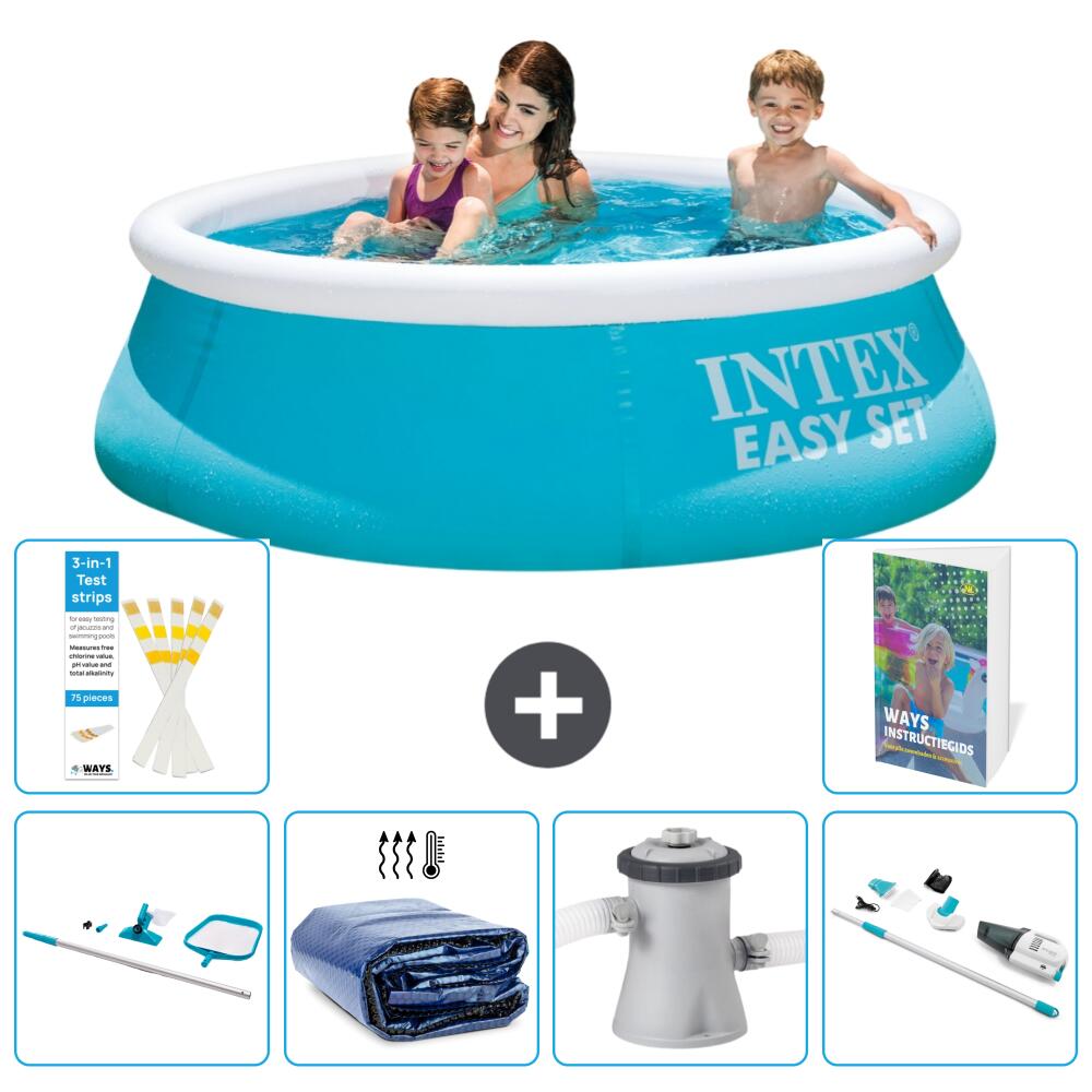 INTEX Basen Easy Set Okrągły - 183x51 cm - 7-częściowy S149