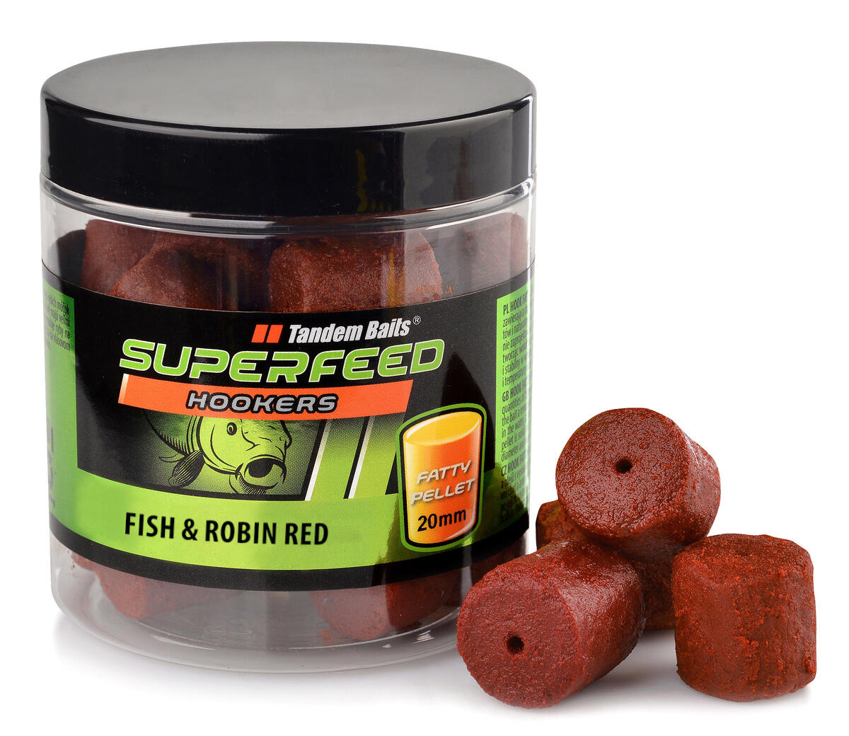 Haczykowy pellet Fatty SuperFeed 20mm/150g Fish&Robin Red
