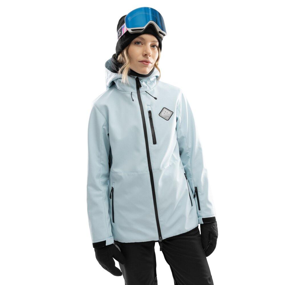Damska kurtka snowboardowa Sporty zimowe Siroko W2-W Gelid