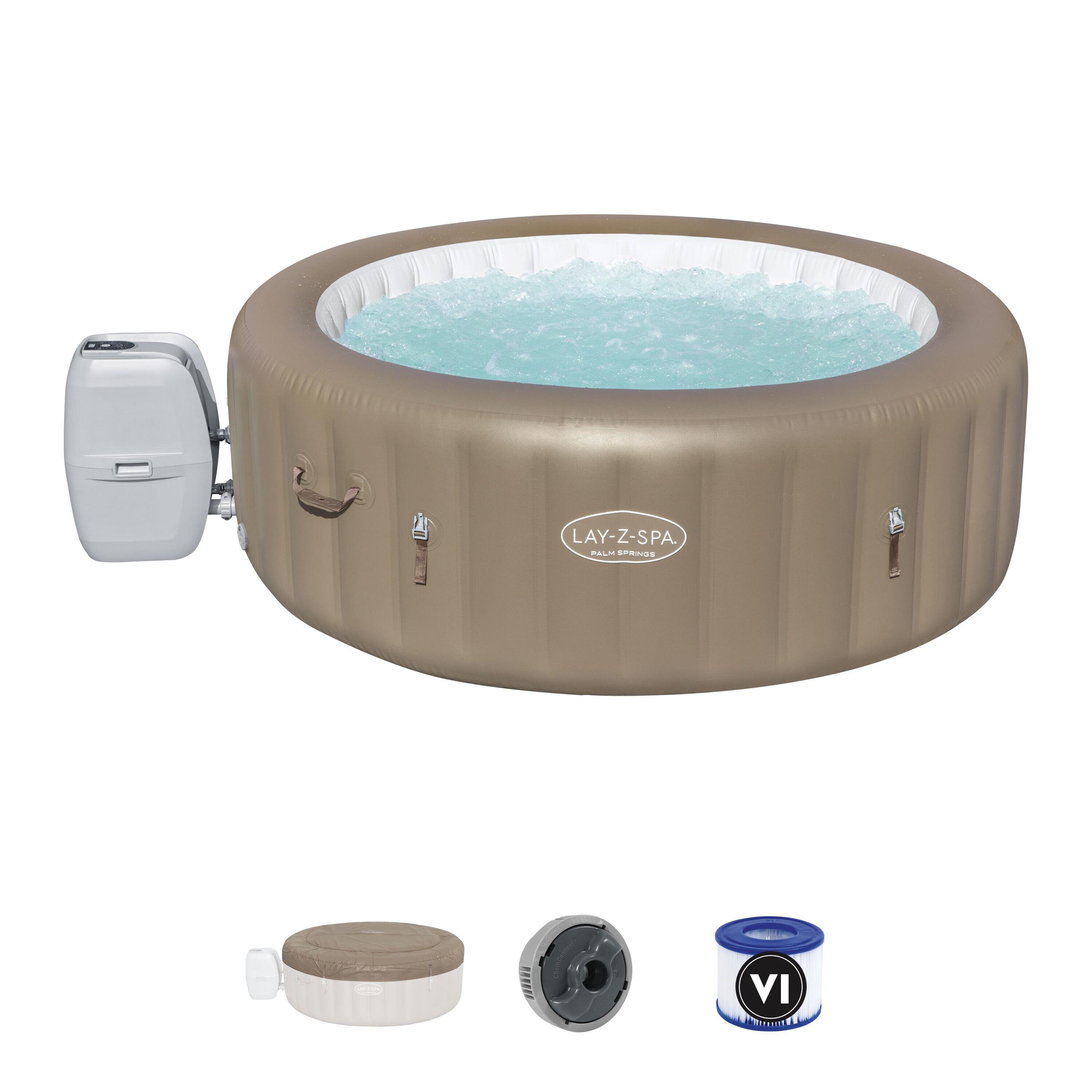 Lay-Z-Spa Ogrodowe dla dorosłych Bestway 60017 nadmuchiwane palm springs