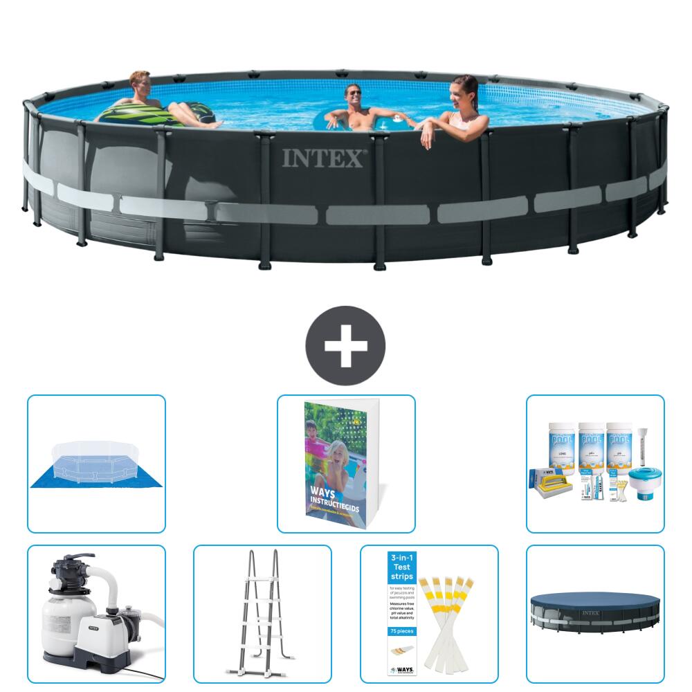 INTEX Basen Ultra XTR Okrągły - 610x122 cm - 8-częściowy S599