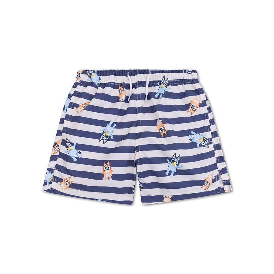 Swim Essentials Swim Shorts - Blue/white - Bluey