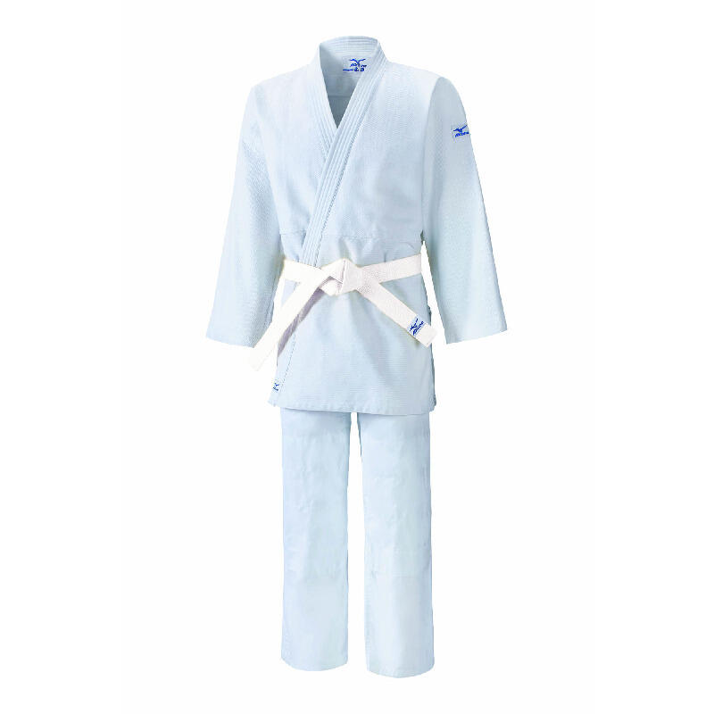 Judogi z pasem dla dzieci Mizuno