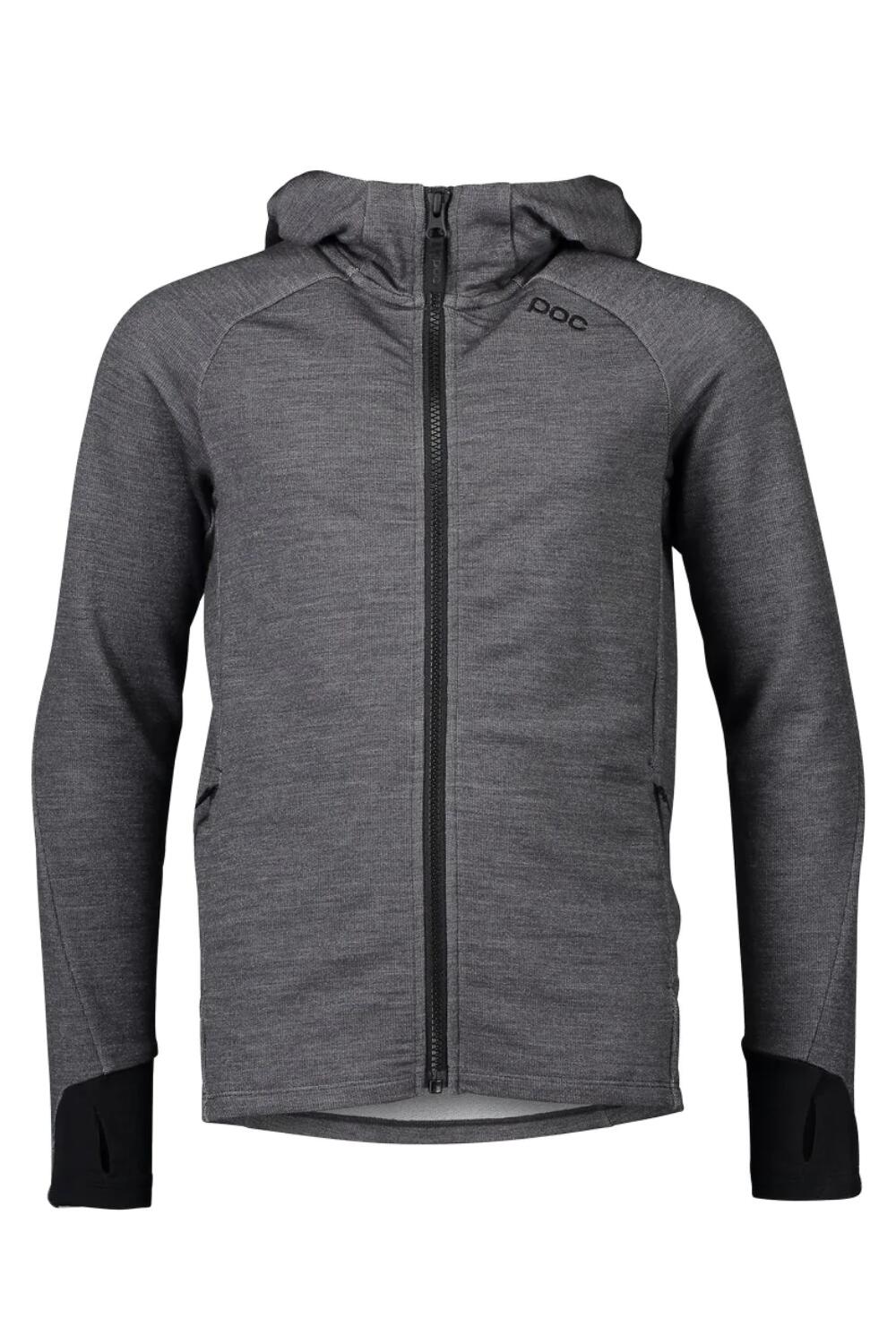 Bluza sportowa dla dzieci POC Merino Zip Hood rowerowa