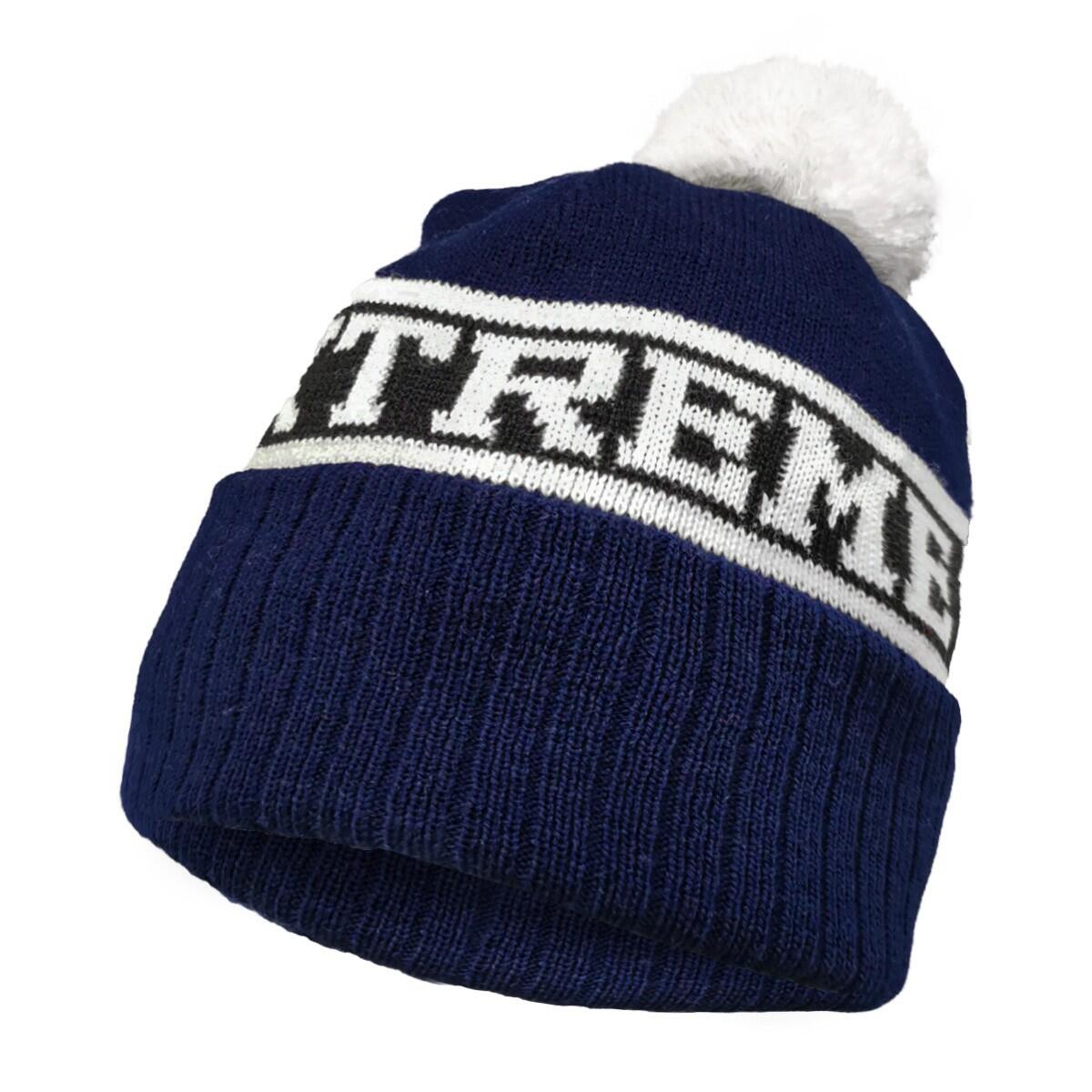 Czapka zimowa dla dorosłych EXTREME HOBBY Finisher z pomponem