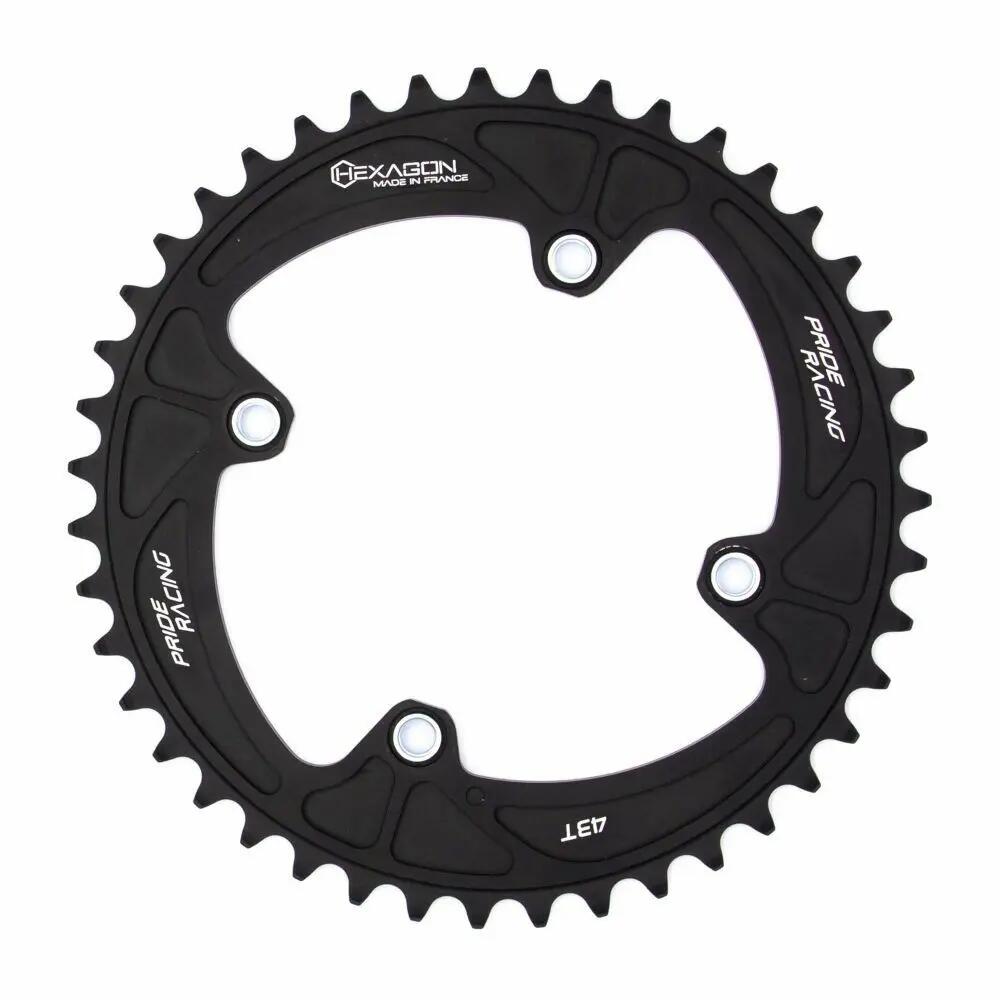 Koło łańcuchowe 4 śruba gwintowana Pride Racing Hexagon 43T