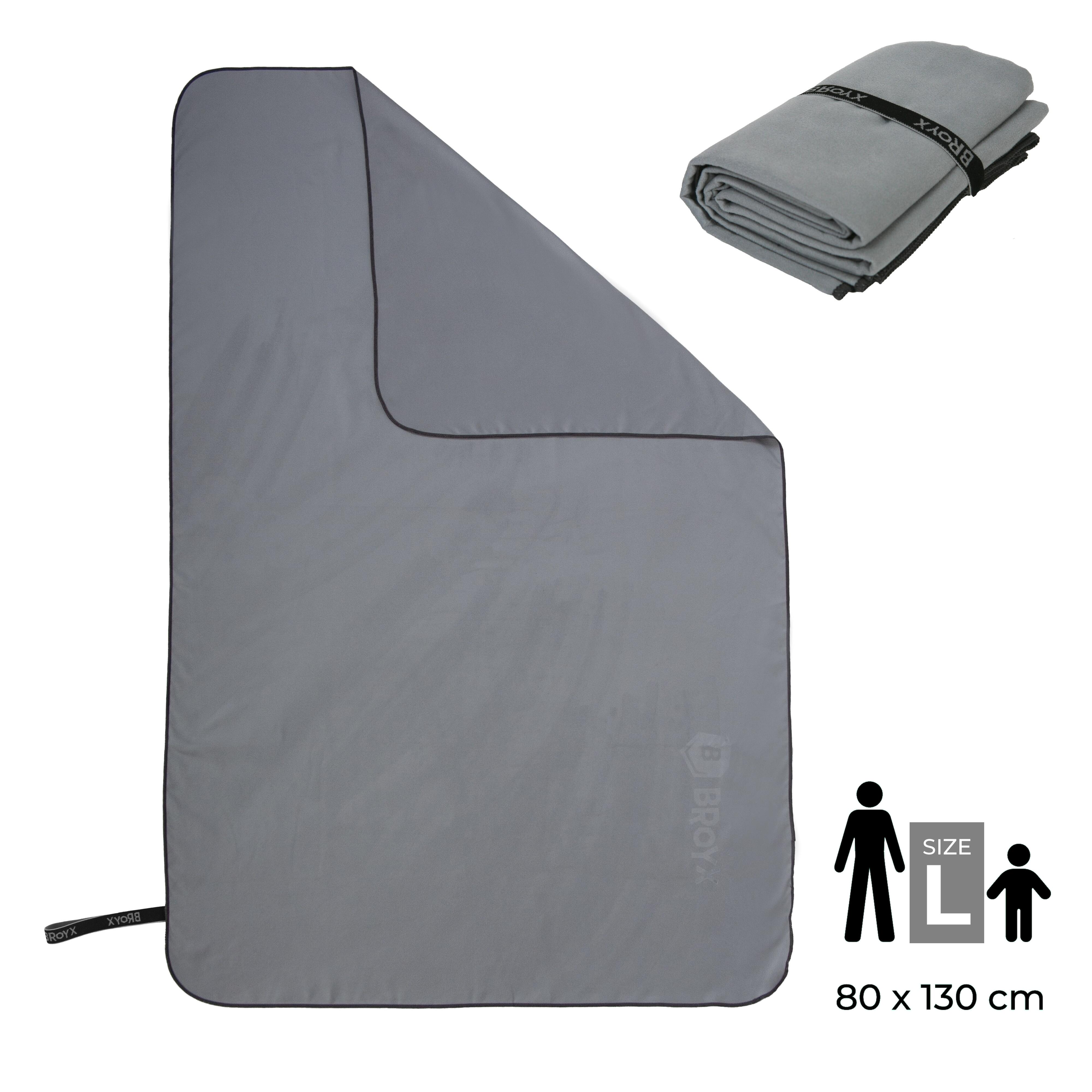 Ręcznik z mikrofibry BROYX L 130 X 80