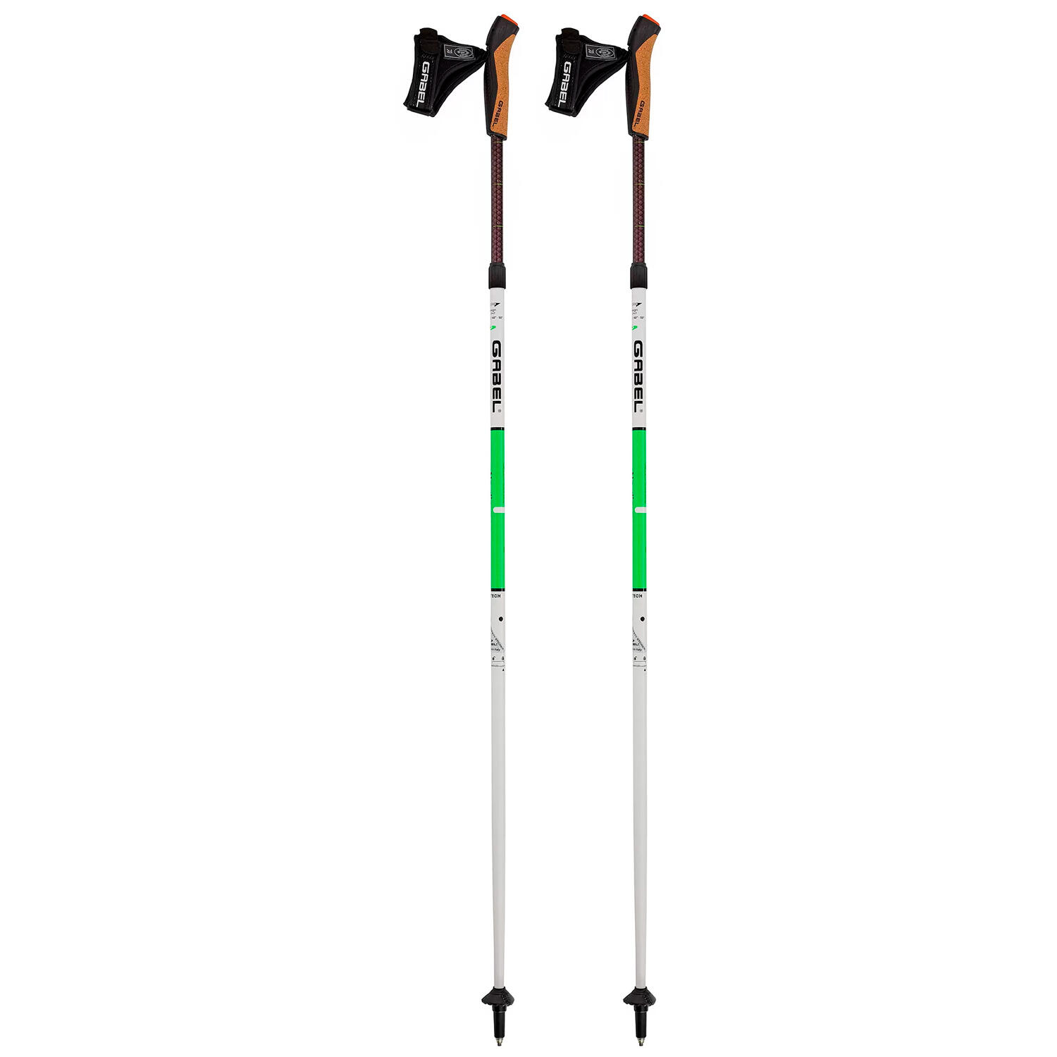 Kije aluminiowe Gabel Nordic Revo Alu Tech