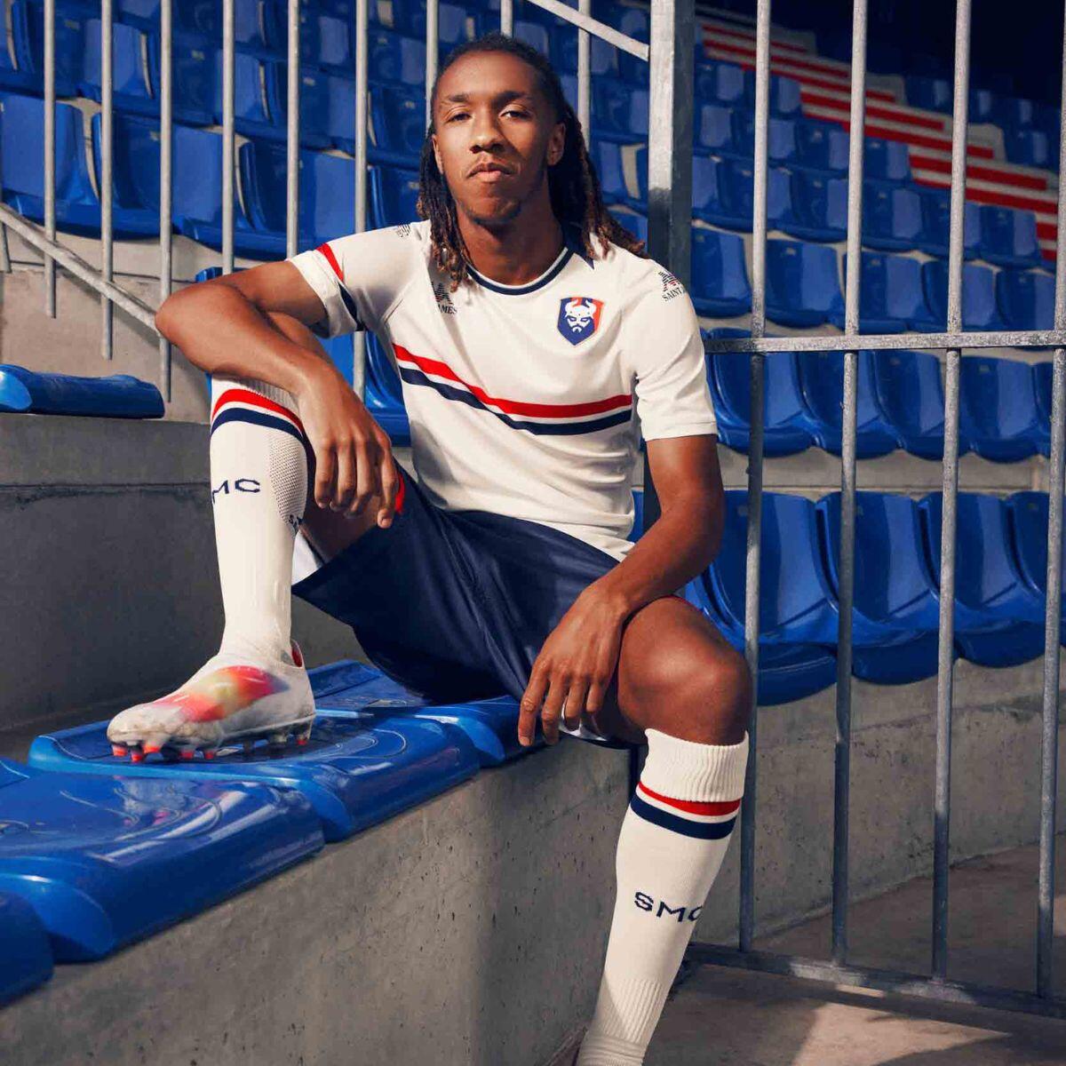 Skarpetki SM Caen Kombat Spark Pro Saint James 2023/24