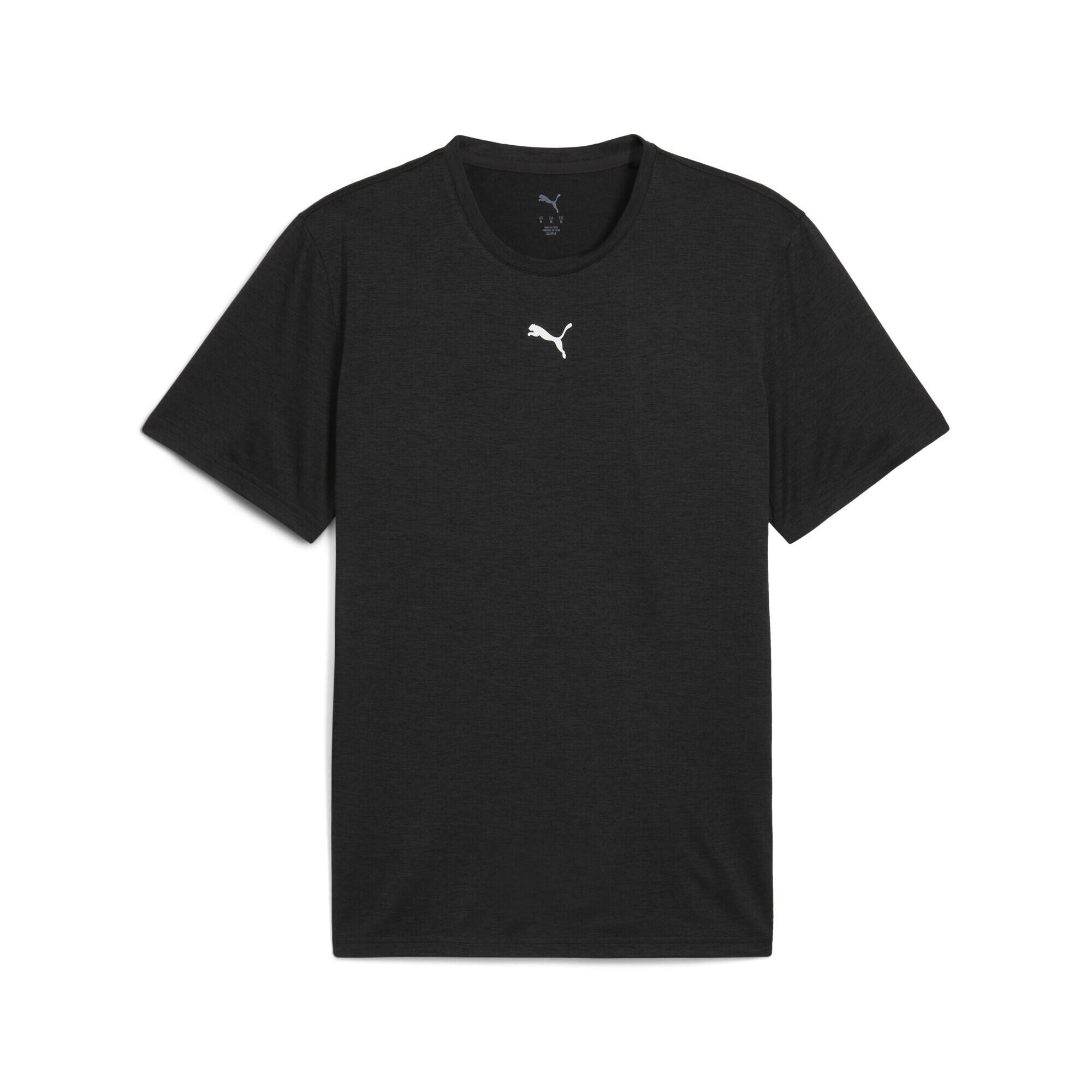 Męska melanżowa koszulka TAD ESSENTIALS z logo Cat PUMA