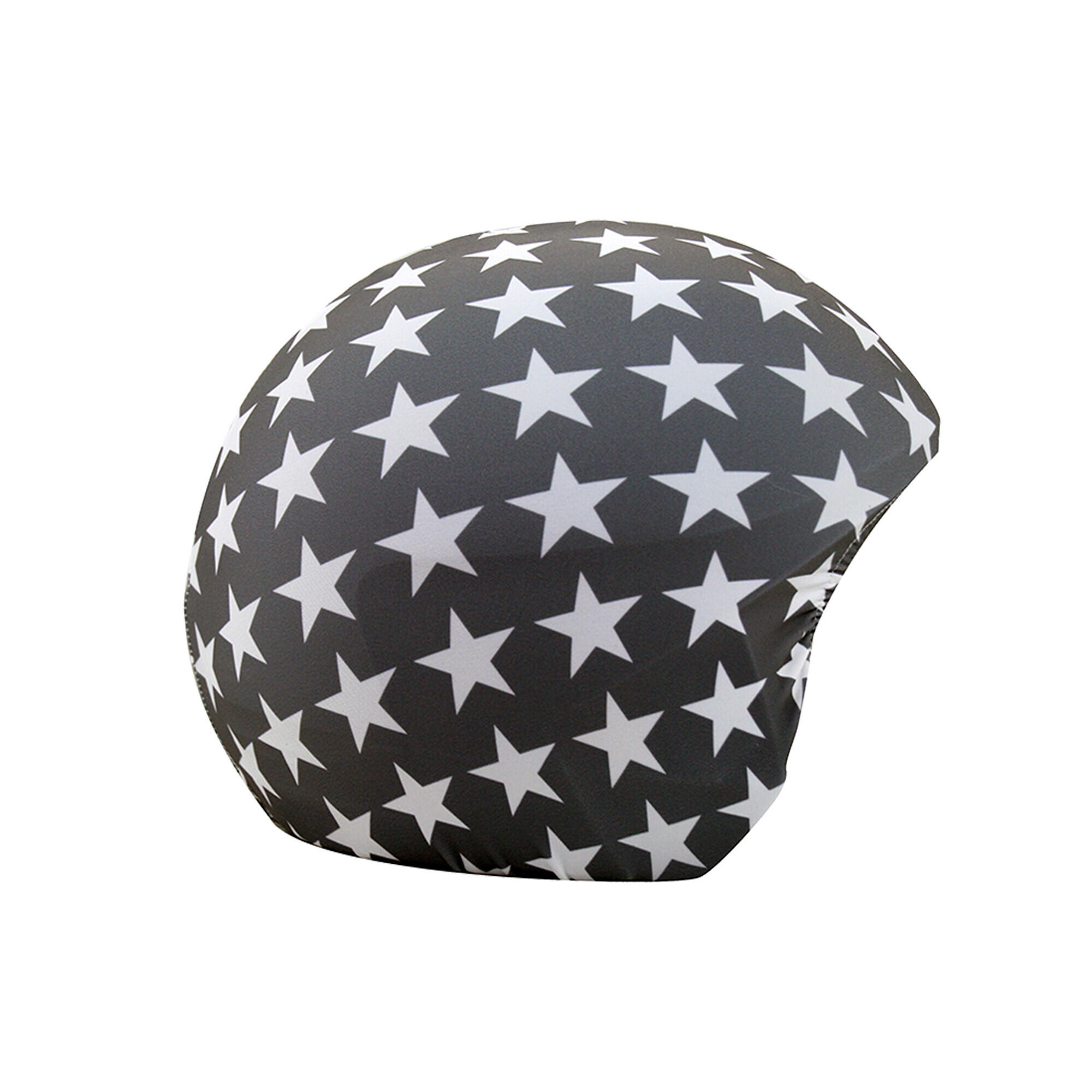 Pokrowiec na kask rowerowy Coolcasc Coolprint Etoiles Grises