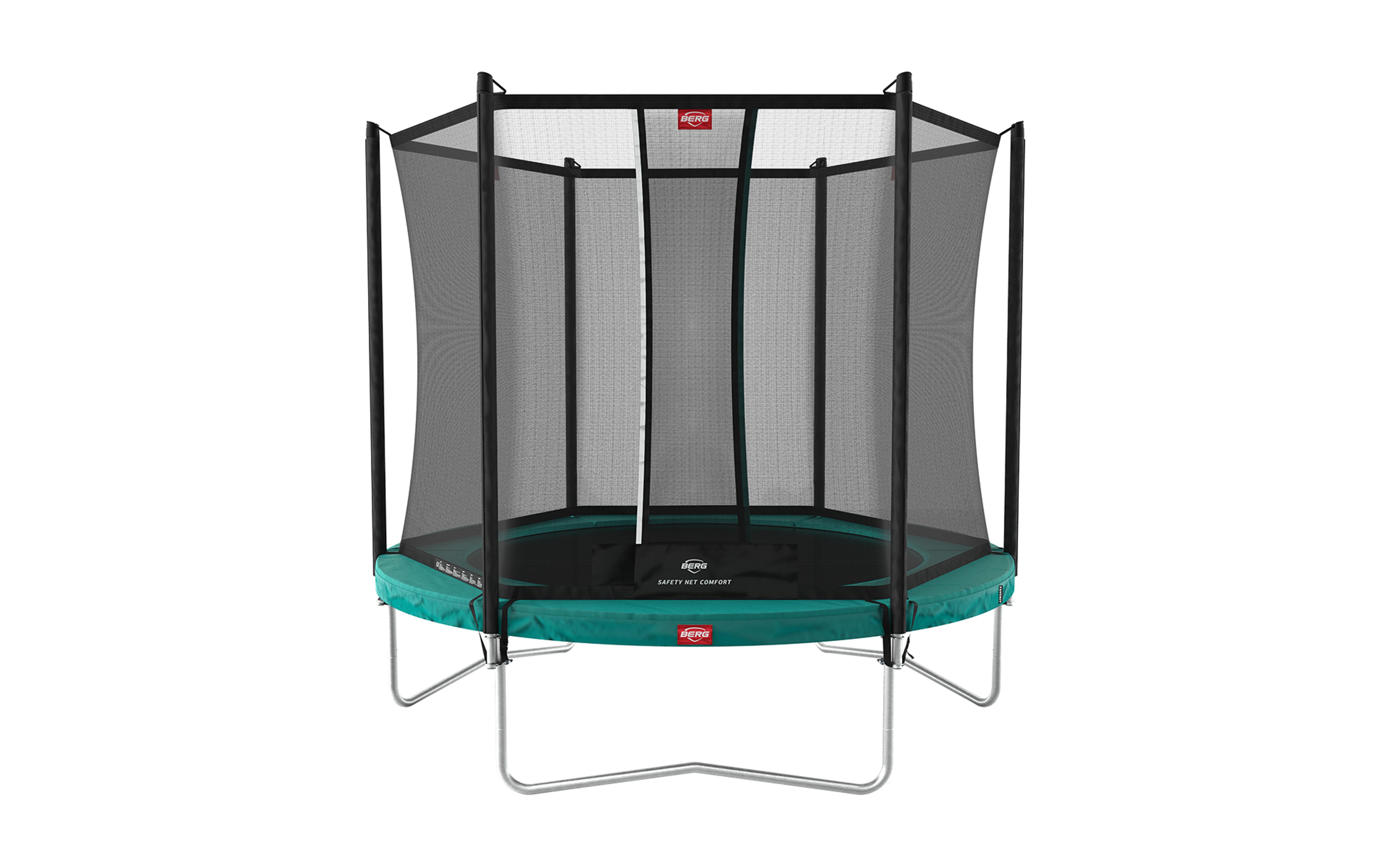 Trampolina Favorit Regular 330 + Siatka Bezp. Comfort Zielony