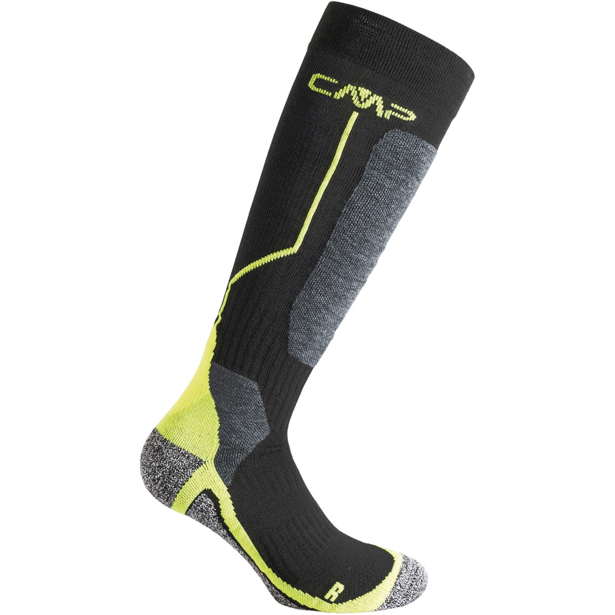 Skarpety narciarskie CMP SKI SOCK WOOL wełniane ocieplane antybakteryjne
