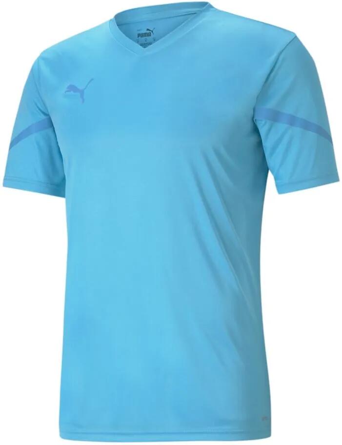 Męska koszulka Puma Teamflash Jersey Blue Atol Blue