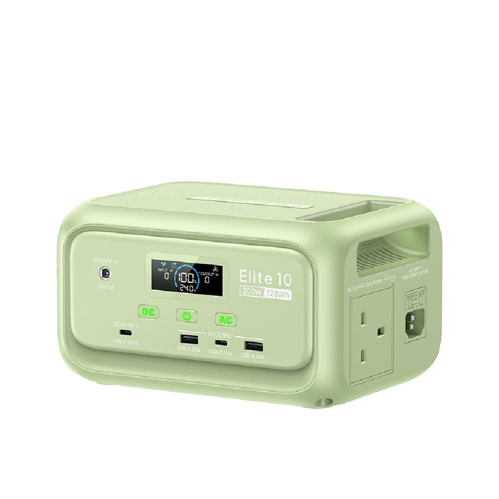 Elite 10 MINI Przenośna stacja zasilania 128Wh weekendy i kemping - 99% RENEW