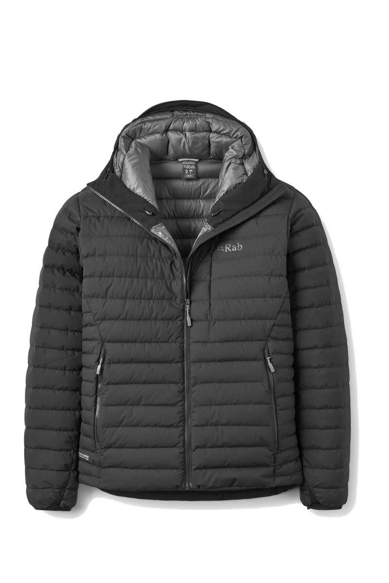 Kurtka trekkingowa puchowa męska Microlight Windstopper Hoody