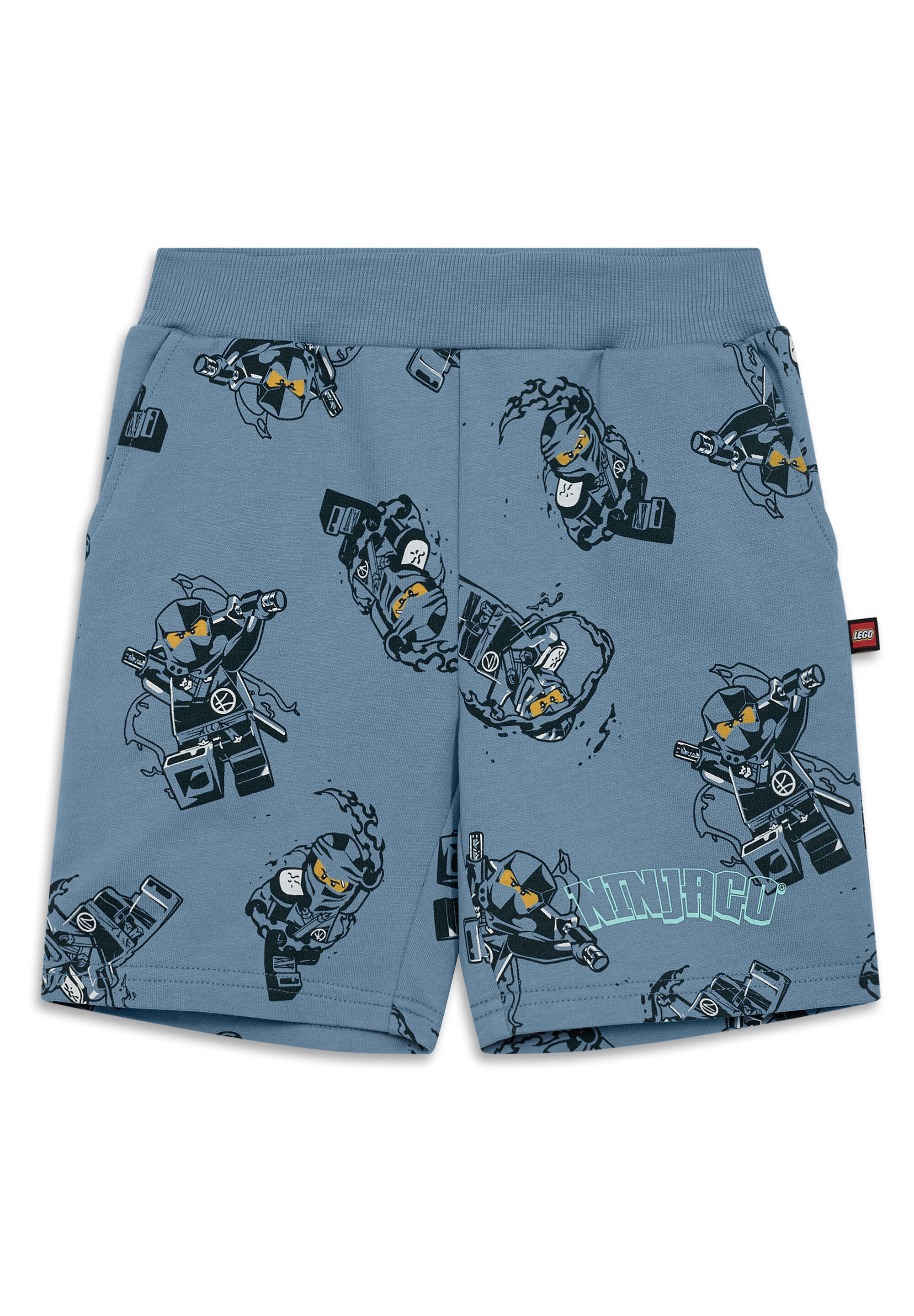 Spodenki Bawełniane Dziecięce LEGO NINJAGO Pasi 302 Niebieskie