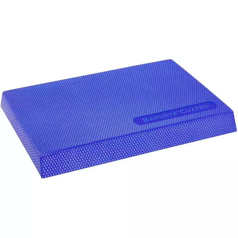 Prostokątny przyrząd do równowagi Trendy Bamusta Cuatro 48x39x6 cm niebieski