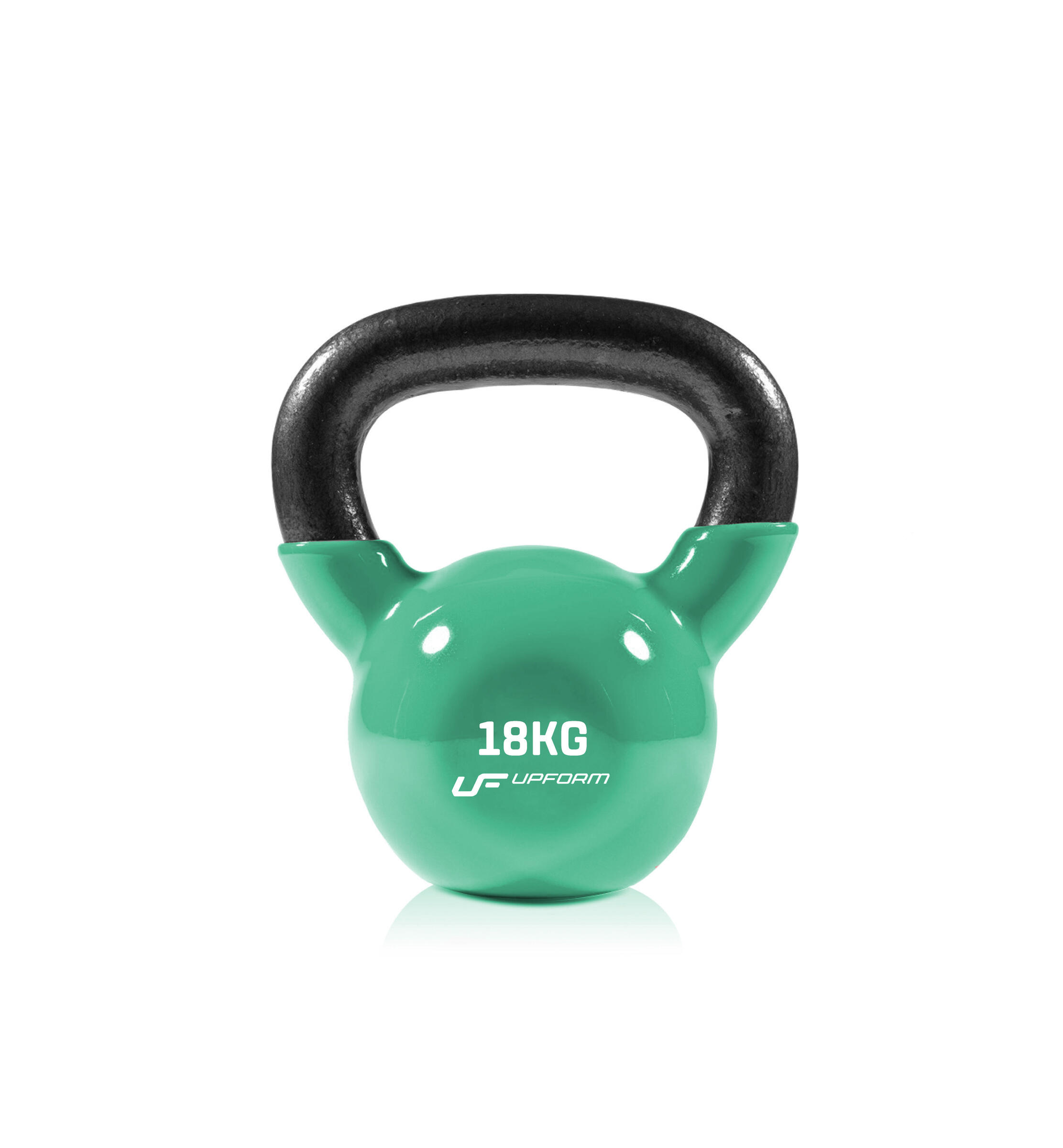 Hantla winylowa żeliwna Kettlebell 18 kg UpForm